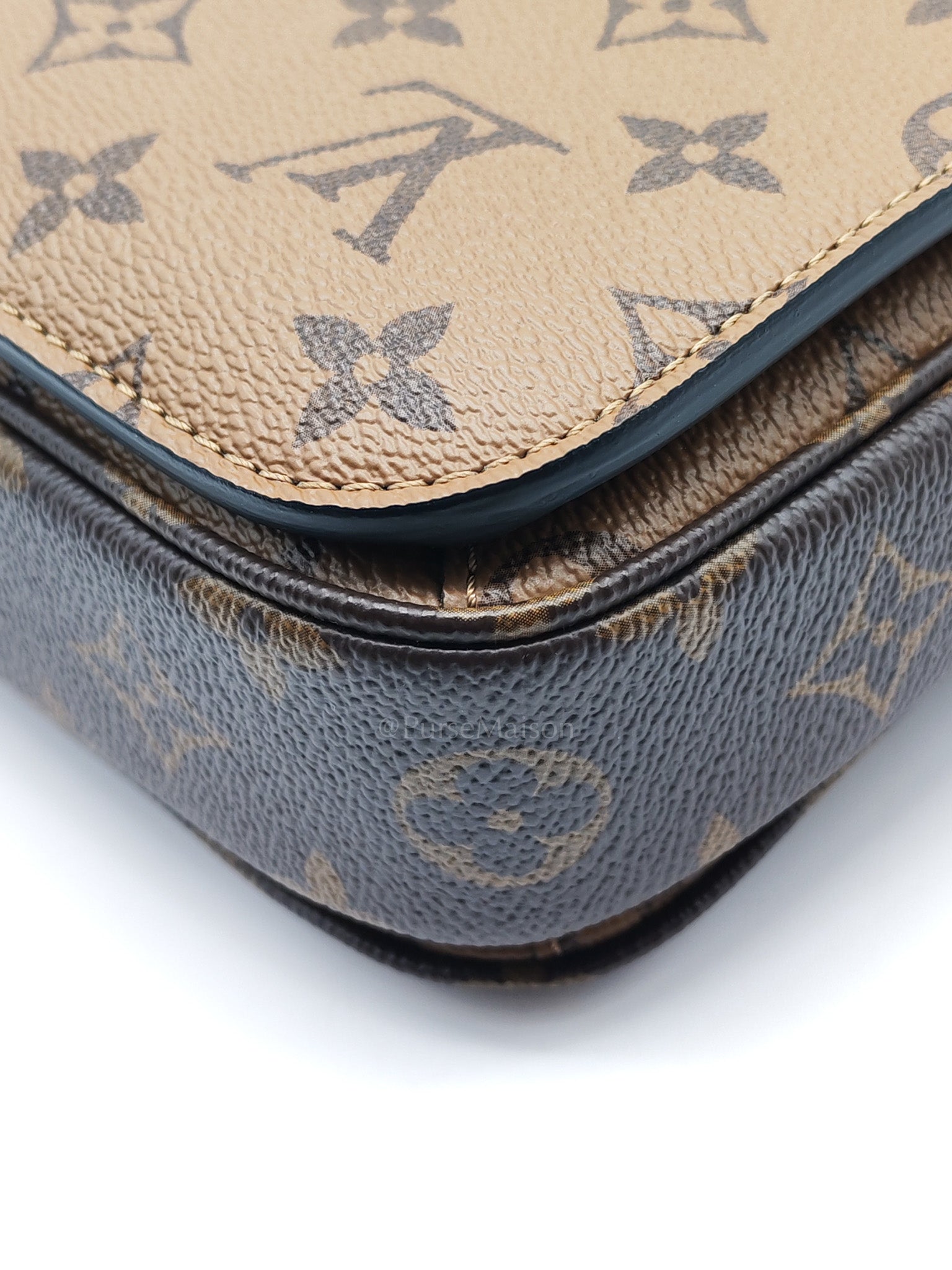 Metis in Reverse Monogram Canvas Crossbody Bag (Microchip)