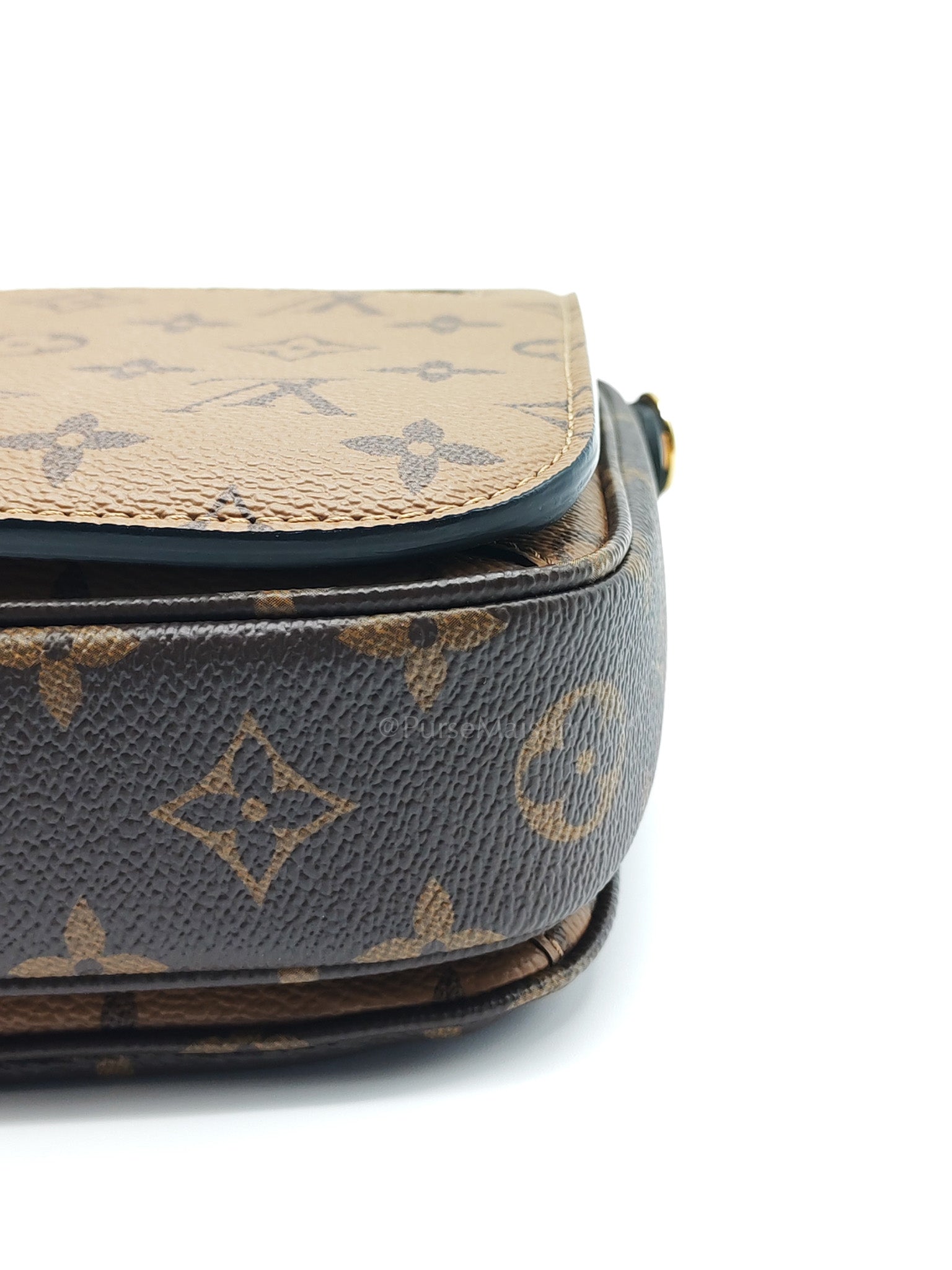 Metis in Reverse Monogram Canvas Crossbody Bag (Microchip)