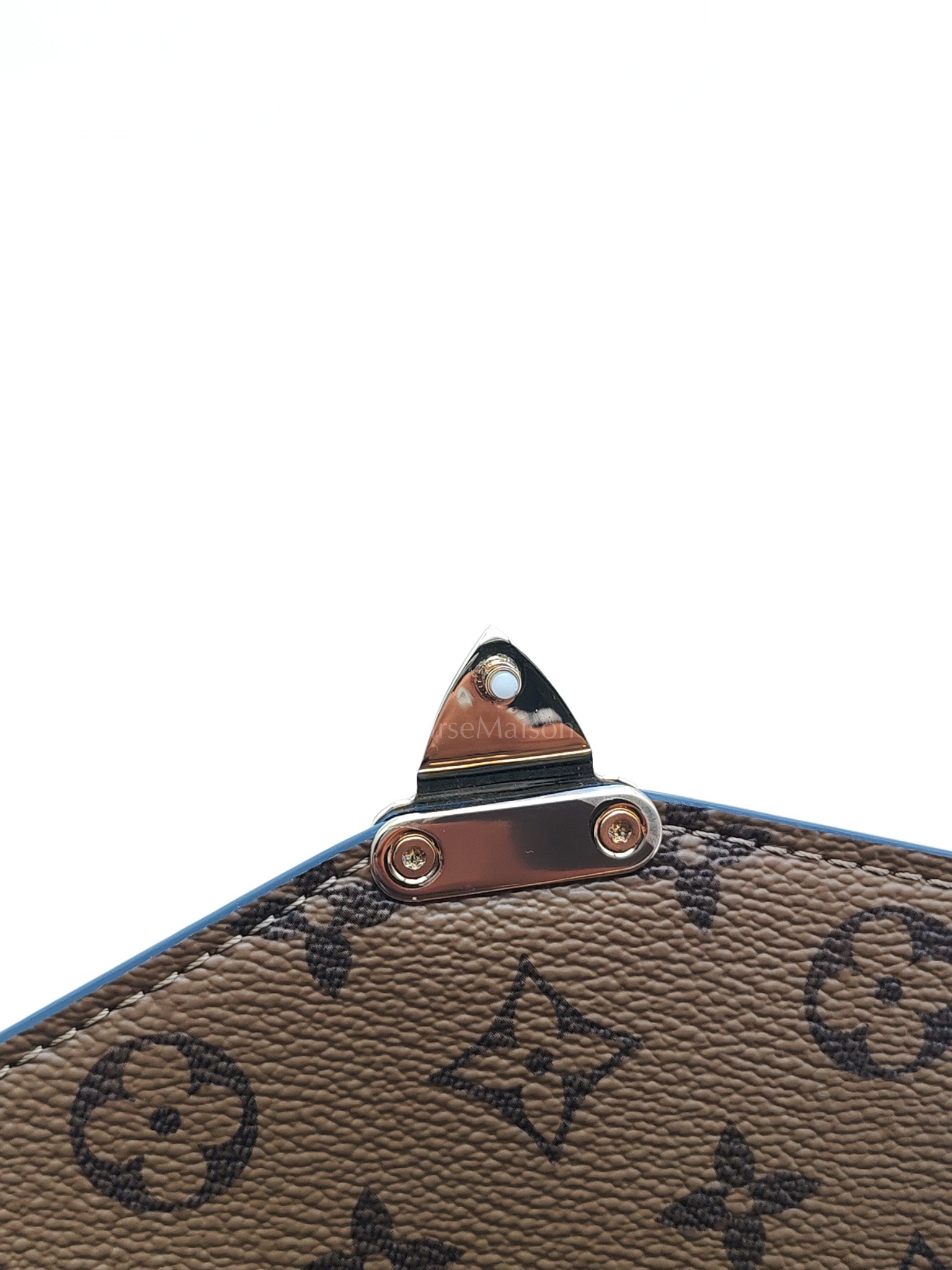 Metis in Reverse Monogram Canvas Crossbody Bag (Microchip)