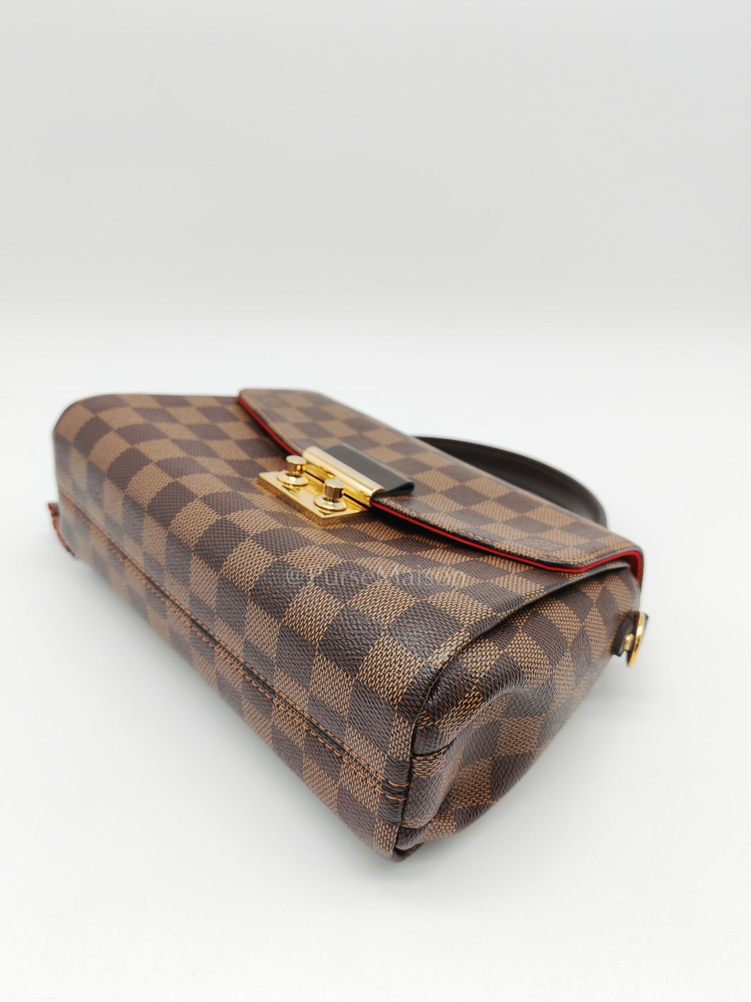 Croisette In Damier Ebene Canvas & Gold Hardware (Datecode: TR4147)
