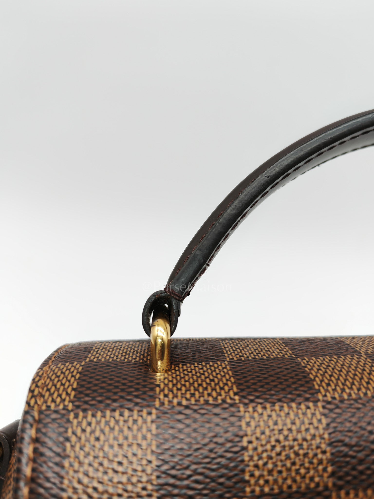 Croisette In Damier Ebene Canvas & Gold Hardware (Datecode: TR4147)