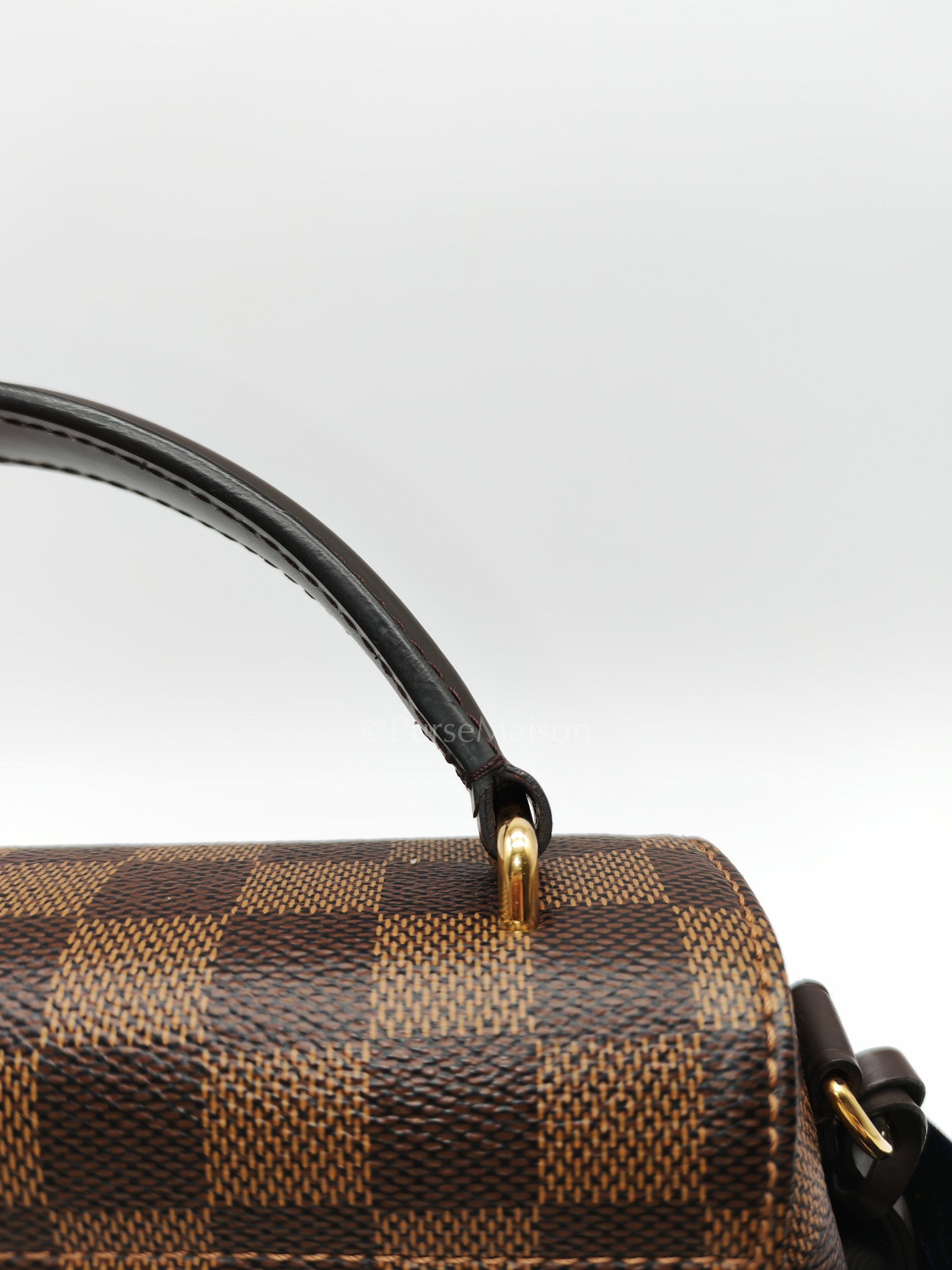 Croisette In Damier Ebene Canvas & Gold Hardware (Datecode: TR4147)