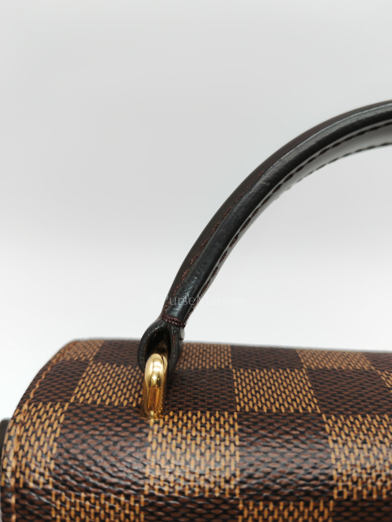 Croisette In Damier Ebene Canvas & Gold Hardware (Datecode: TR4147)
