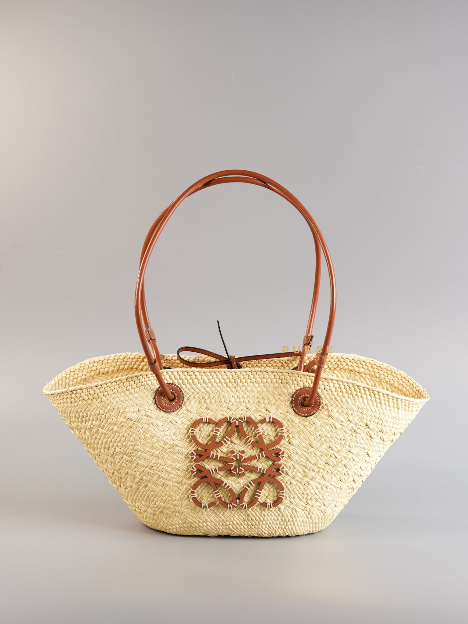 Anagram Woven Small Basket Bag | Purse Maison Luxury Bags Shop