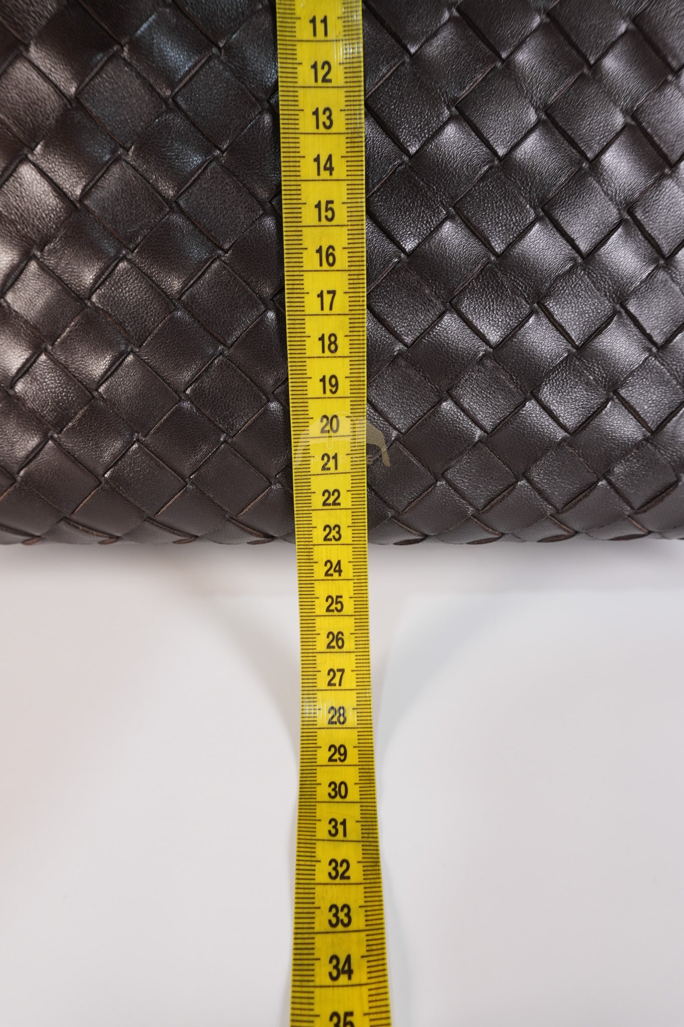 Andiamo Medium Tote Bag in Dark Brown Intrecciato Leather & Gold Hardware | Purse Maison Luxury Bags Shop