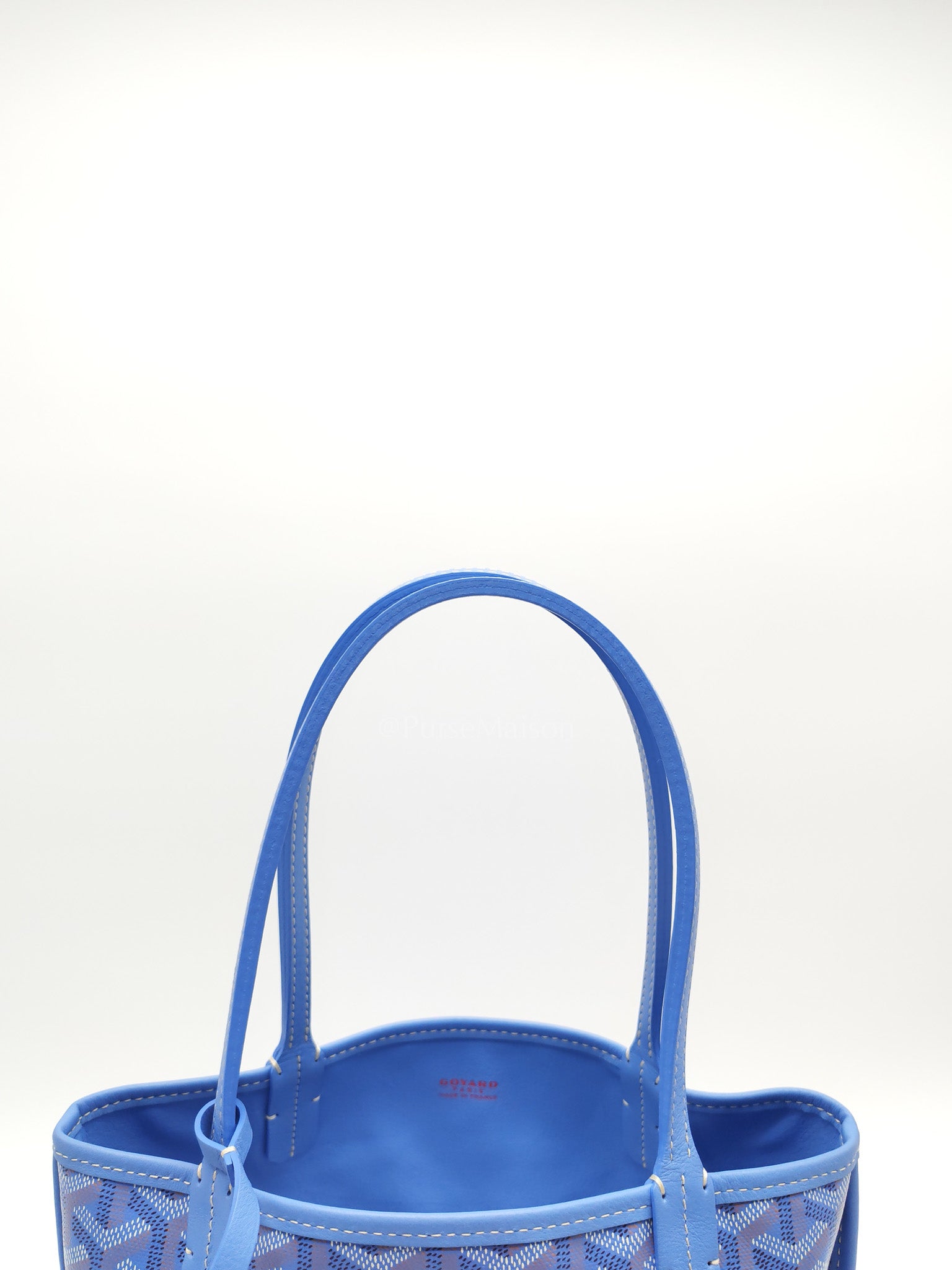 Mini Anjou in Iris/Fuchsia Goyardine Coated Canvas (2025 Limited Edition)