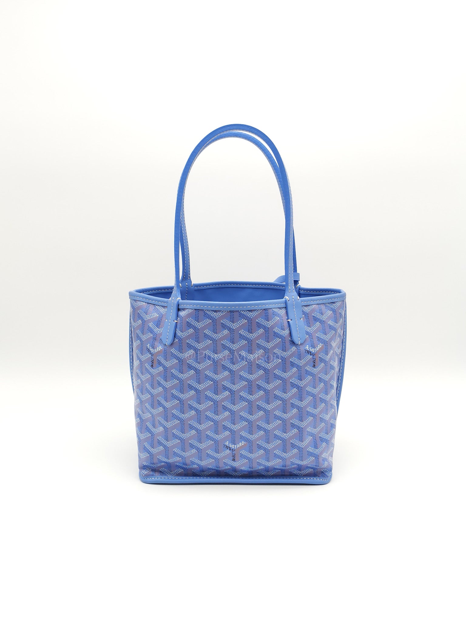 Mini Anjou in Iris/Fuchsia Goyardine Coated Canvas (2025 Limited Edition)