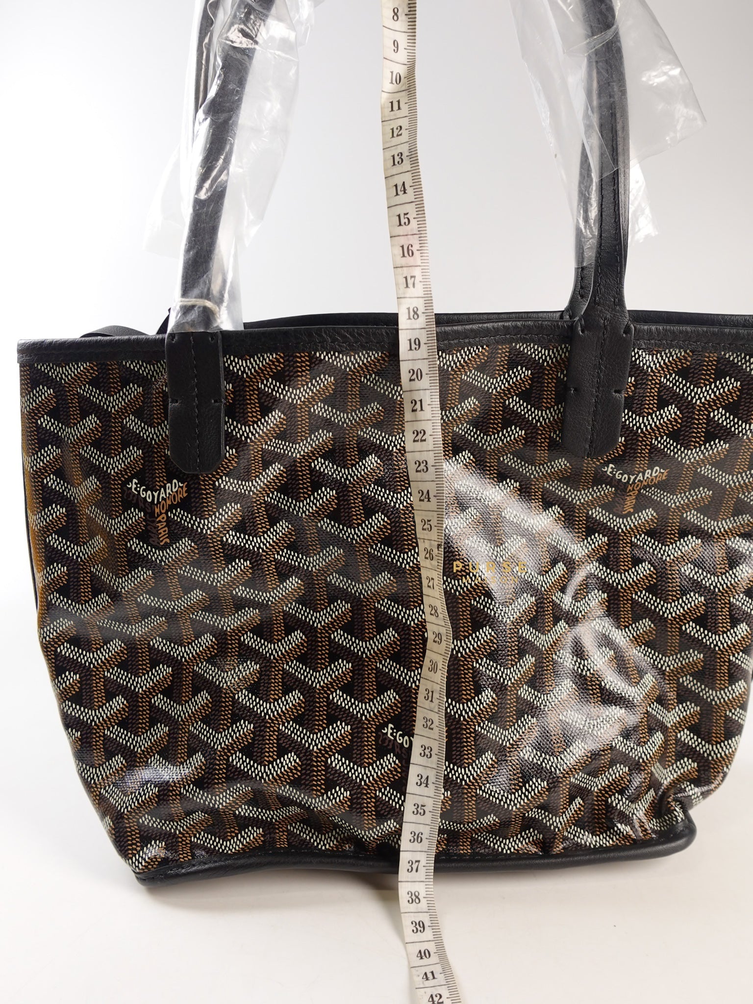 Anjou Mini Noir (Black) Tote Bag | Purse Maison Luxury Bags Shop