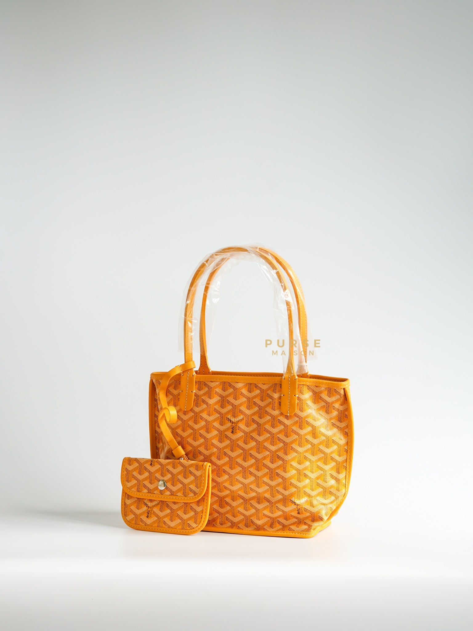 Anjou Mini Yellow | Purse Maison Luxury Bags Shop