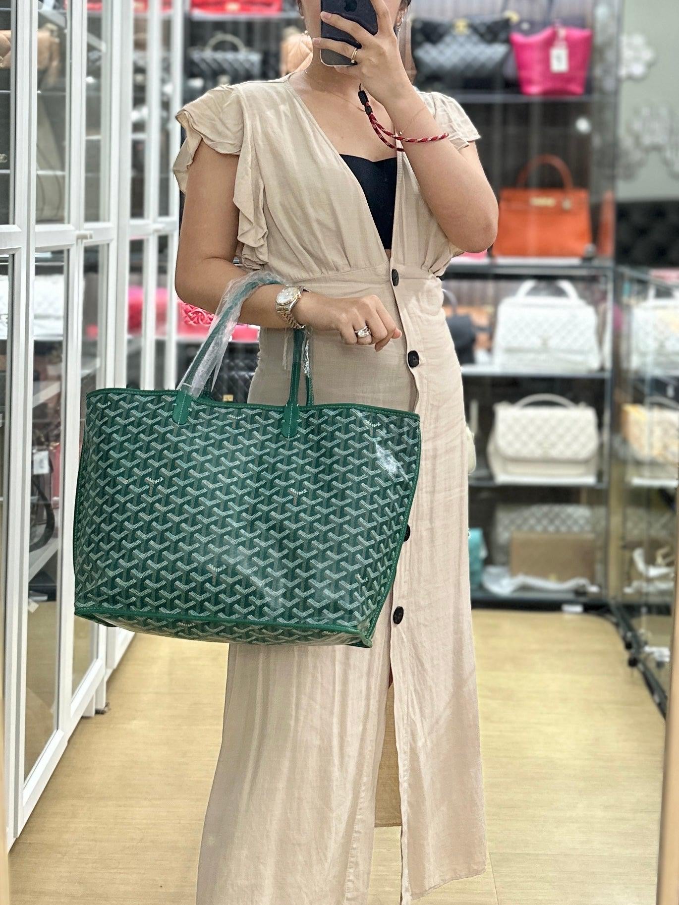 Anjou PM in Green Tote Bag | Purse Maison Luxury Bags Shop