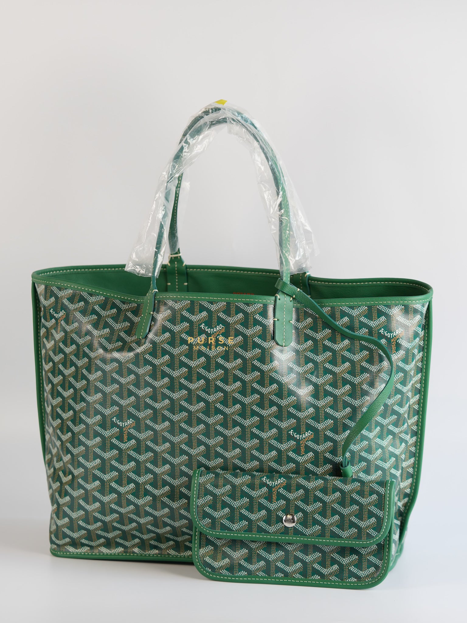 Anjou PM in Green Tote Bag | Purse Maison Luxury Bags Shop