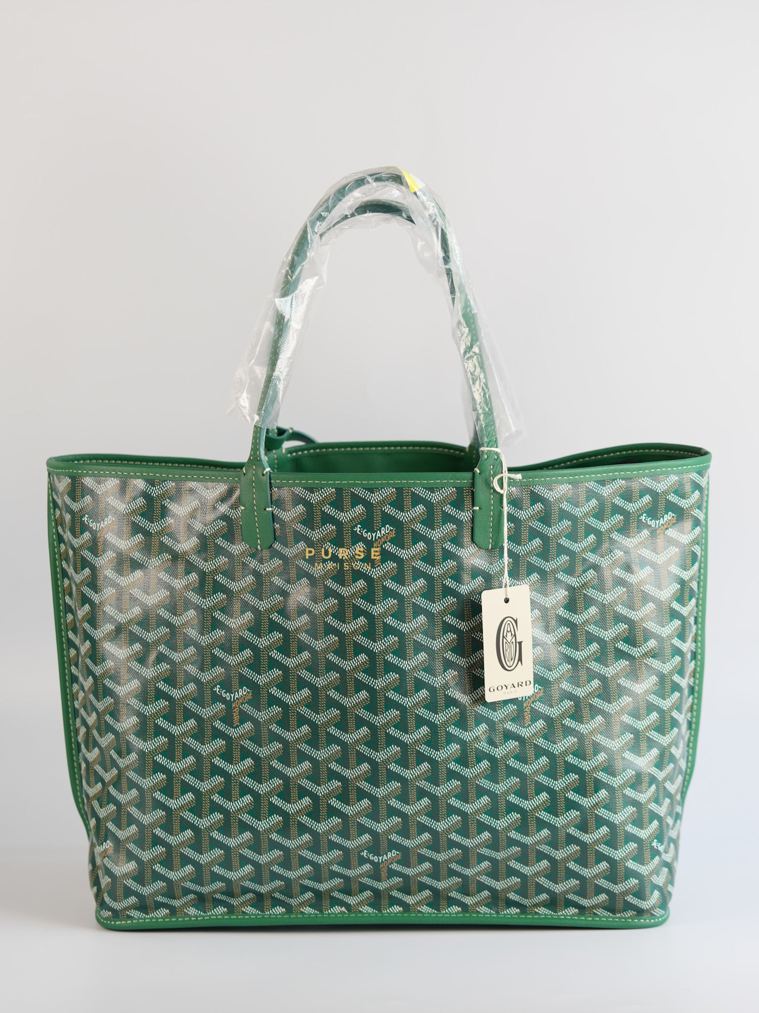 Anjou PM in Green Tote Bag | Purse Maison Luxury Bags Shop