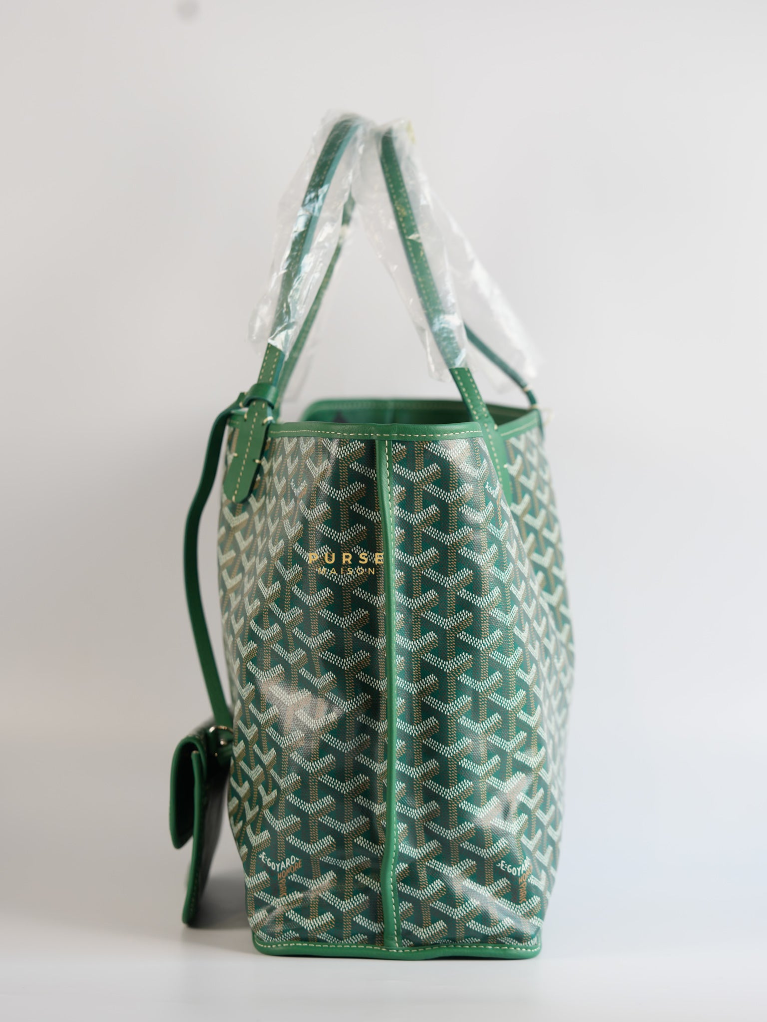 Anjou PM in Green Tote Bag | Purse Maison Luxury Bags Shop