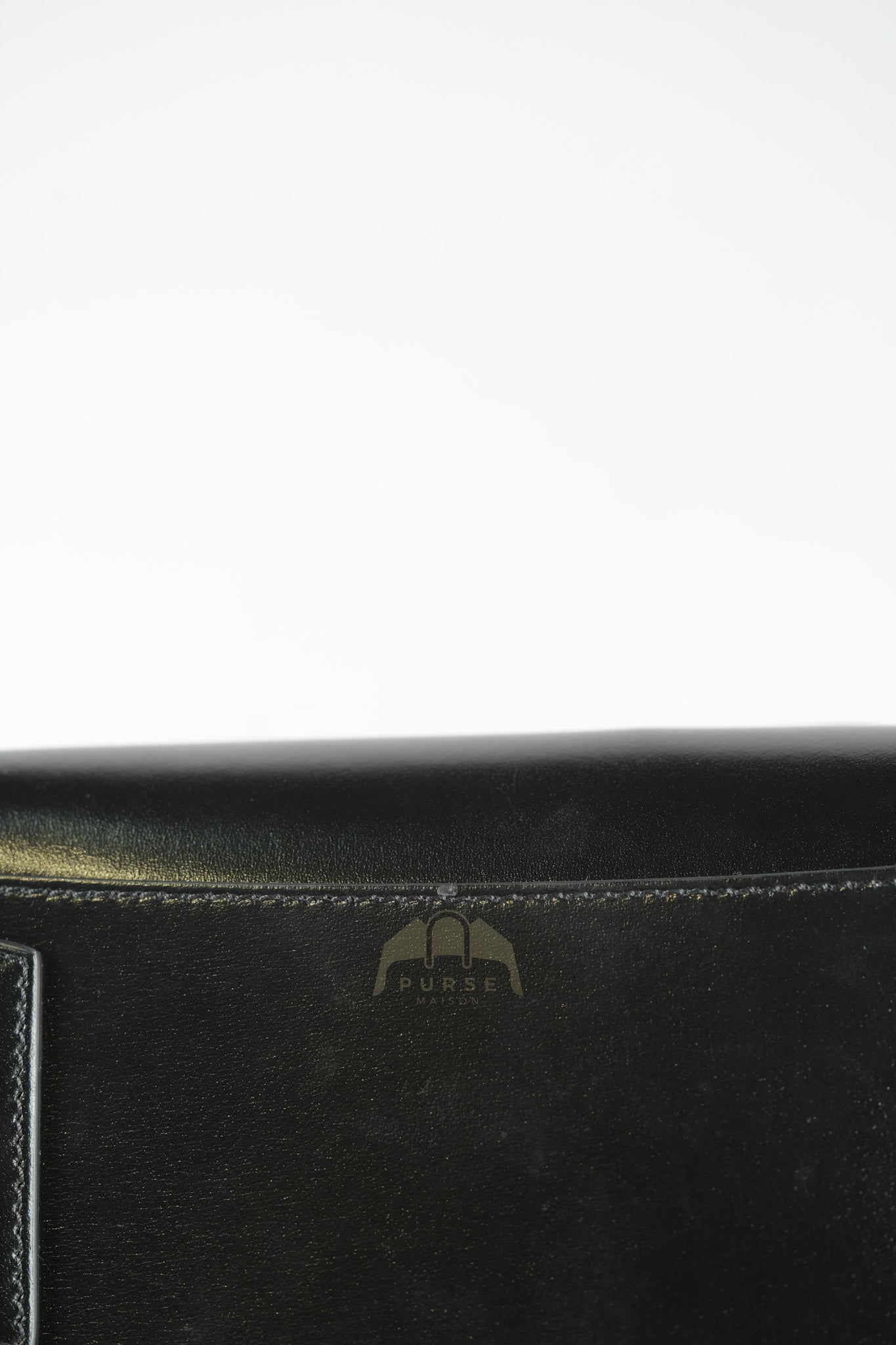 Antigona Lock Mini Handbag in Black Smooth Shiny Calfskin Leather | Purse Maison Luxury Bags Shop