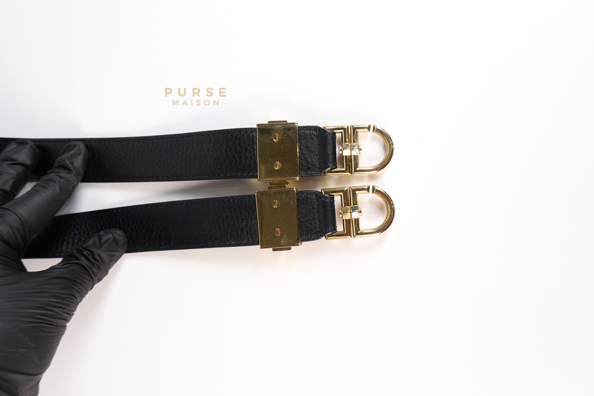 Antigona Medium Bag in Black Crocodile Embosed Calfskin Leather | Purse Maison Luxury Bags Shop