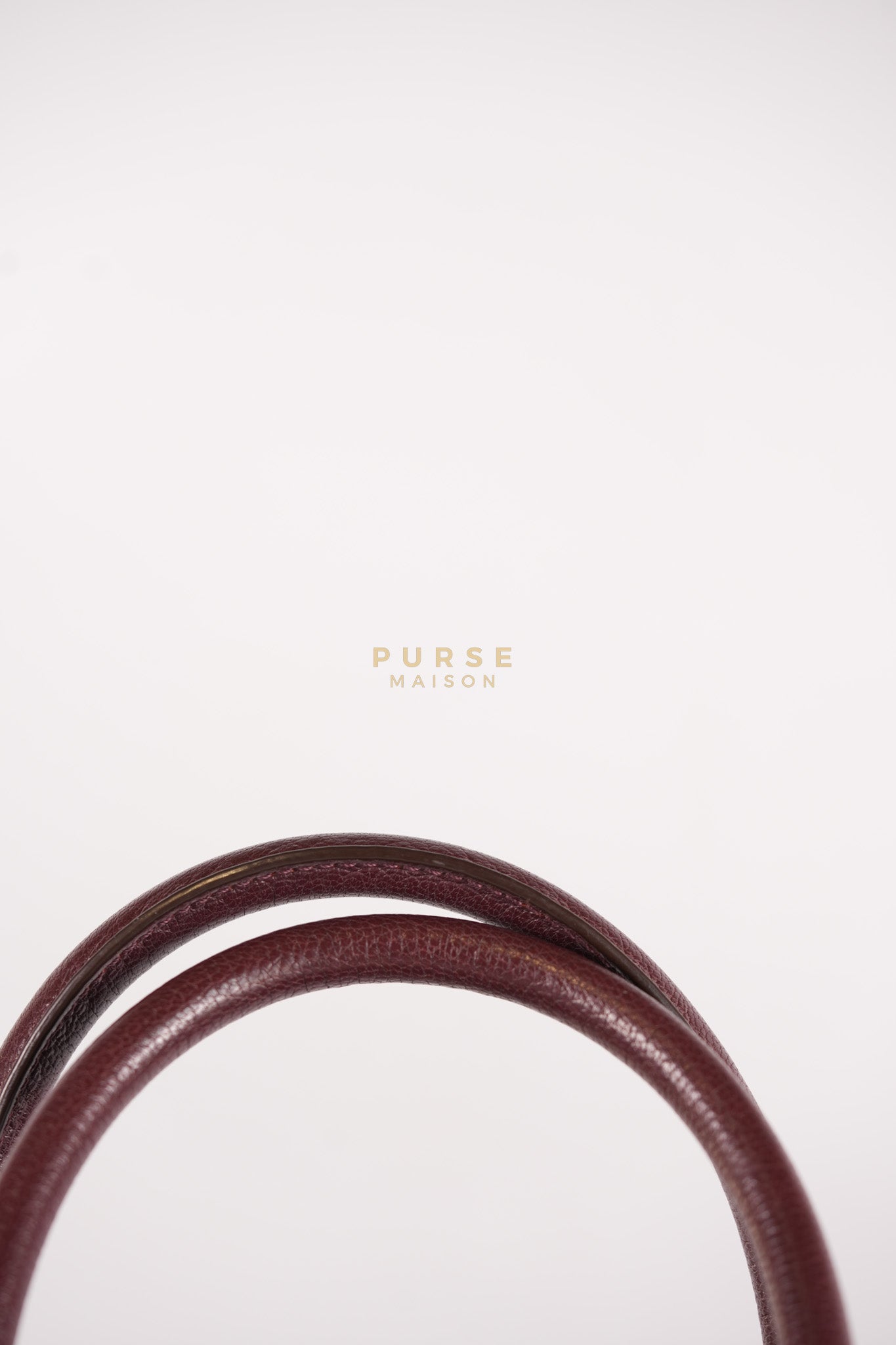 Antigona Medium Bag in Burgundy Goatskin Leather | Purse Maison Luxury Bags Shop