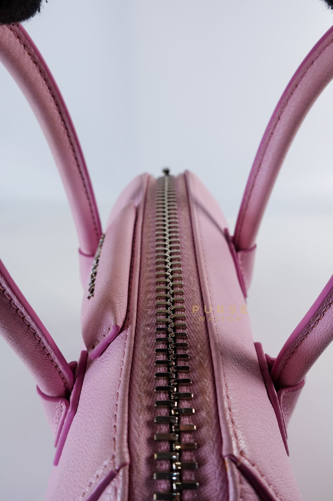 Antigona Mini in Pink Goatskin Leather | Purse Maison Luxury Bags Shop