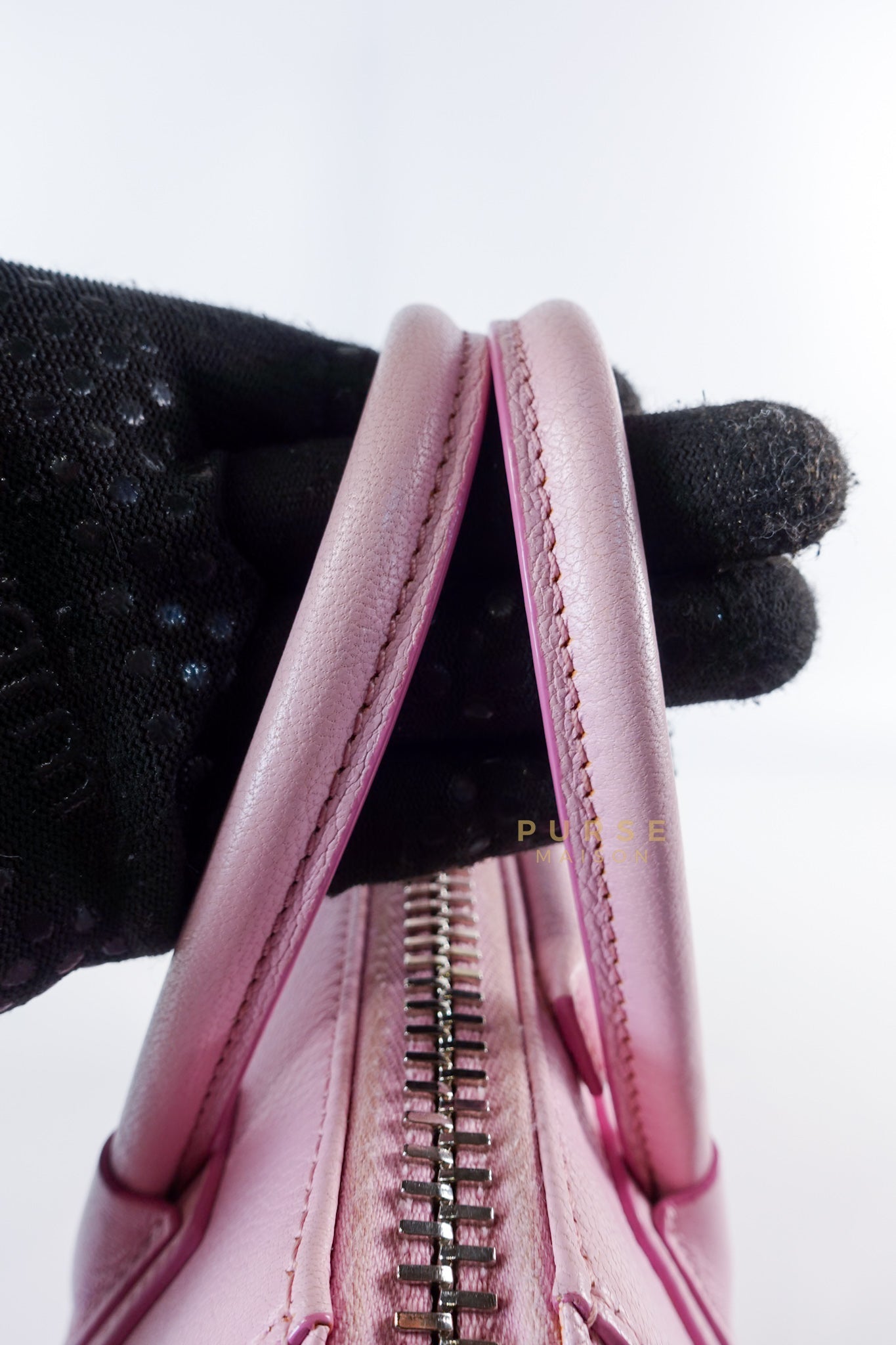 Antigona Mini in Pink Goatskin Leather | Purse Maison Luxury Bags Shop