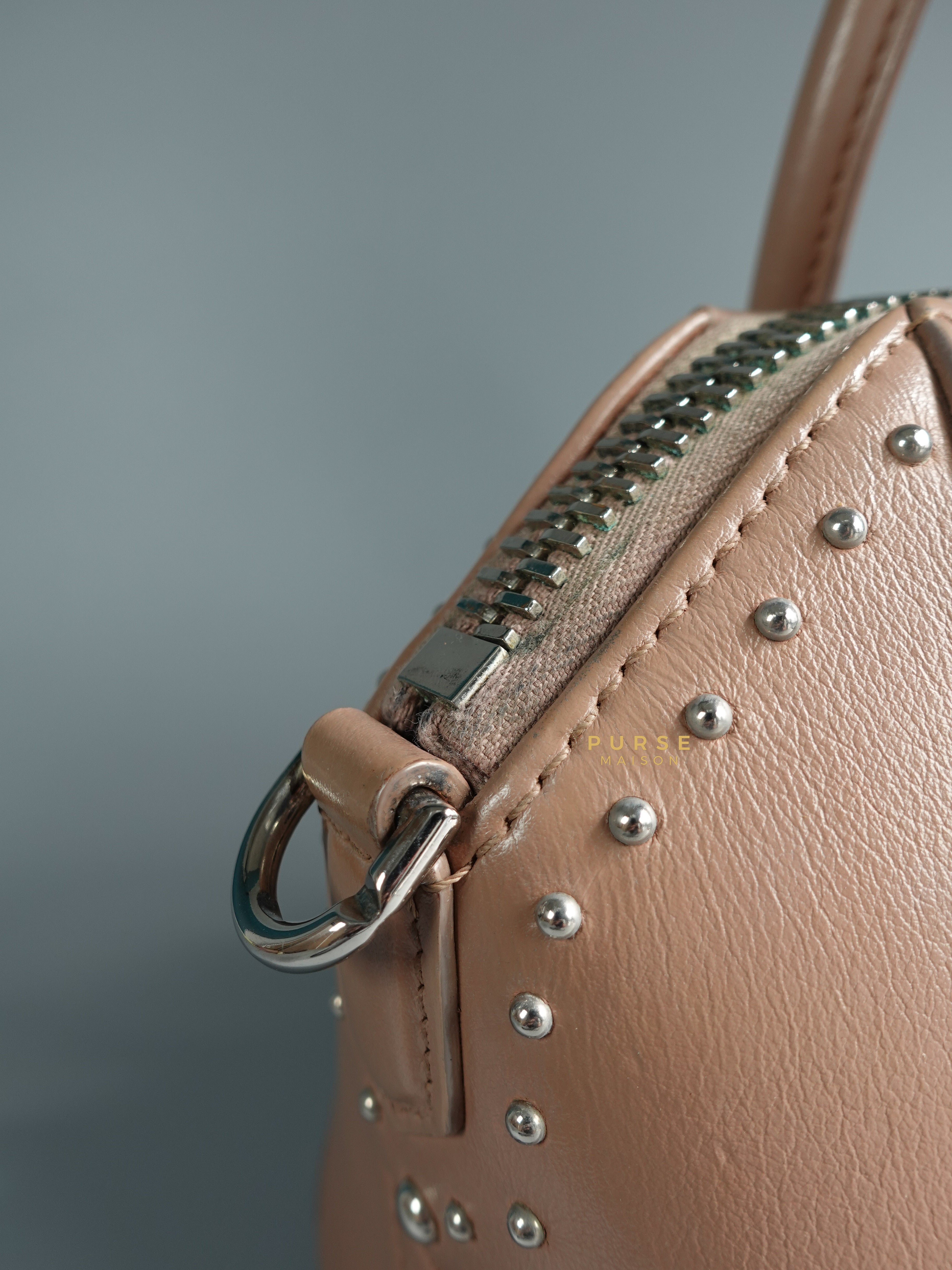 Givenchy Antigona Mini Studded Bag in Old Pink Calfskin Leather | Purse Maison Luxury Bags Shop