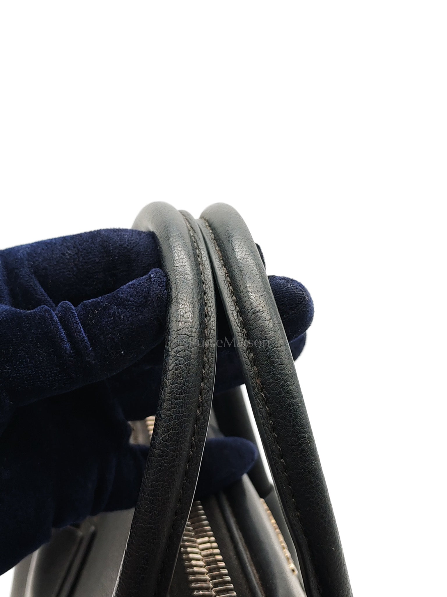 Antigona Small in Back Goatskin Leather Silver Hardware | Purse Maison Luxury Bags Shop