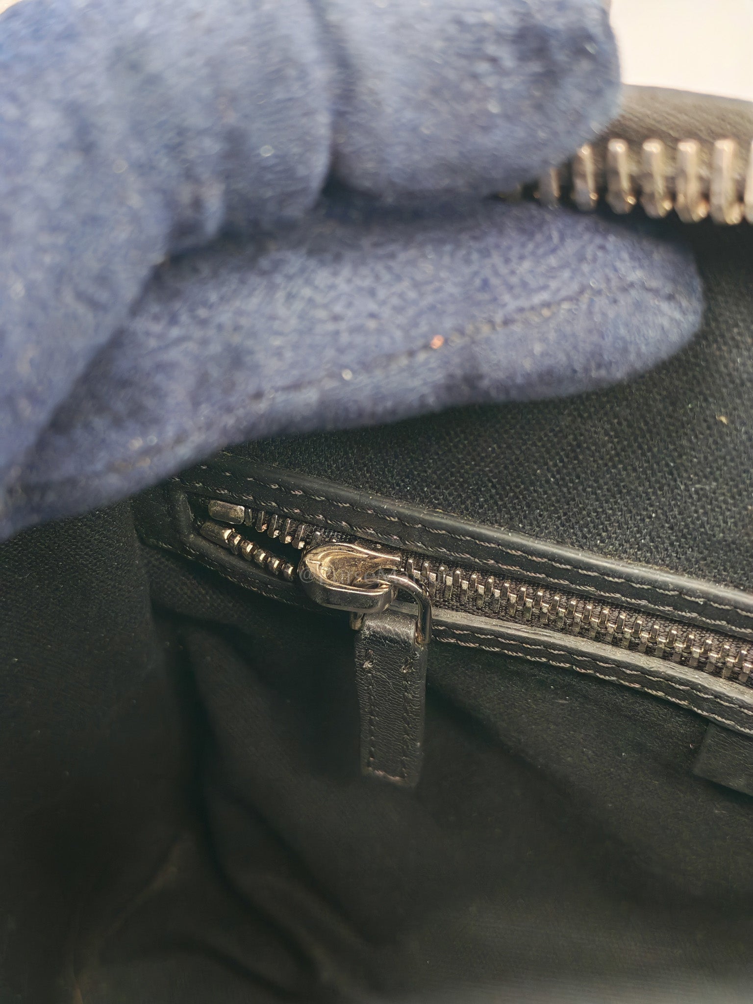 Antigona Small in Back Goatskin Leather Silver Hardware | Purse Maison Luxury Bags Shop