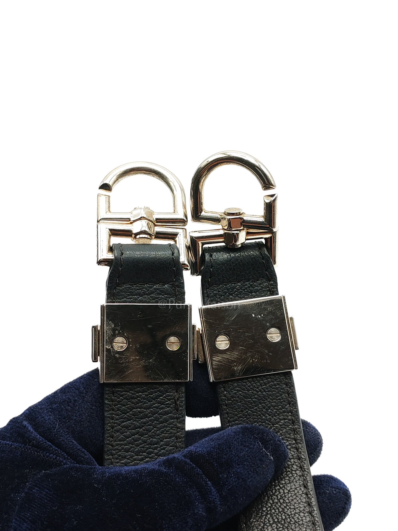 Antigona Small in Back Goatskin Leather Silver Hardware | Purse Maison Luxury Bags Shop