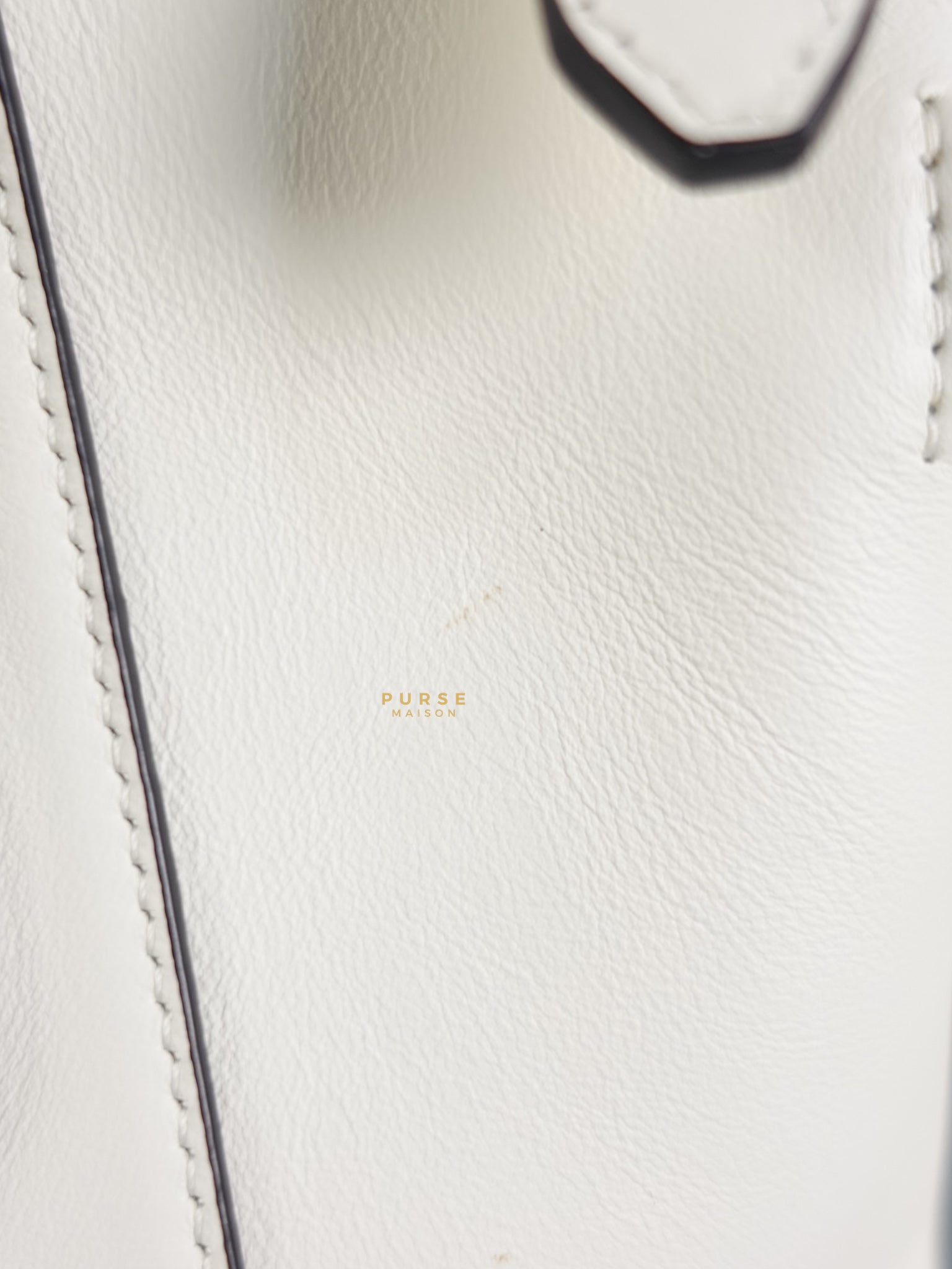 Antigona Soft Small White Calfskin Leather | Purse Maison Luxury Bags Shop