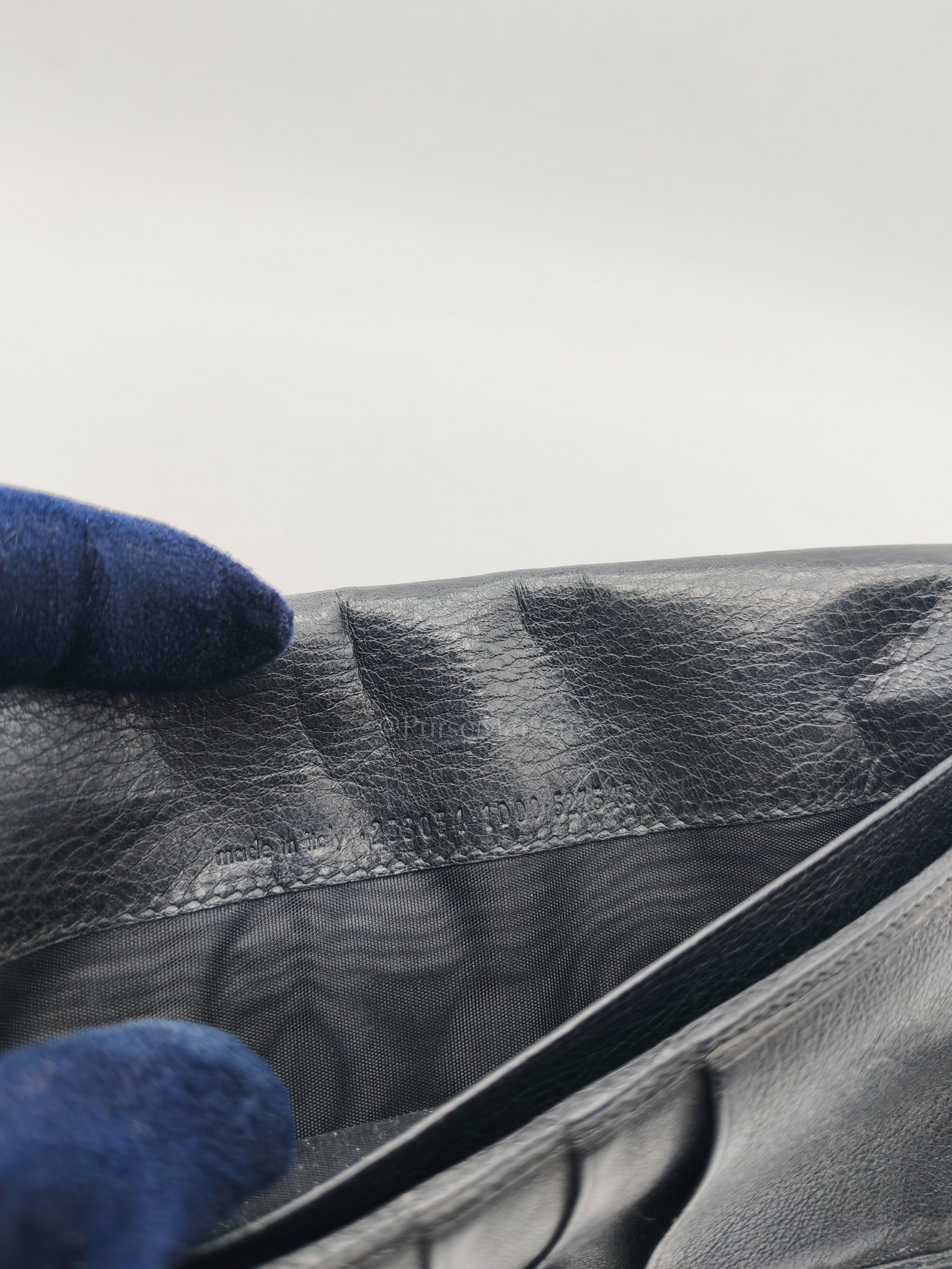 Arena Giant Continental Wallet in Black Leather | Purse Maison Luxury Bags Shop