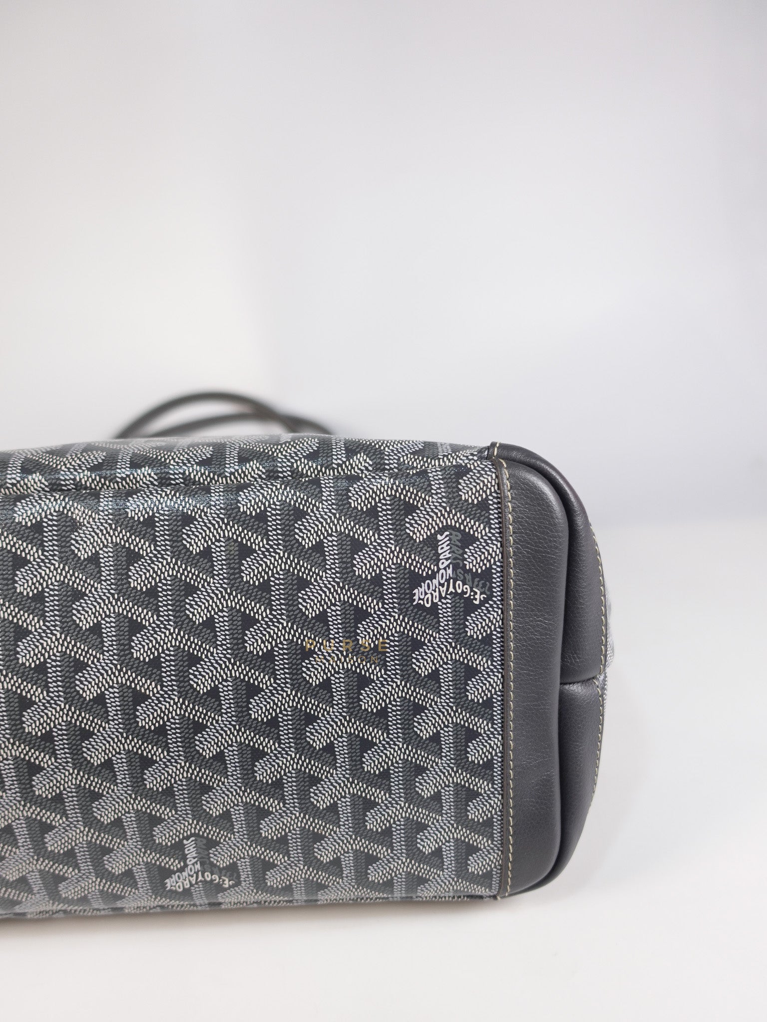 Artois MM Tote Bag in Gray Goyardine Canvas | Purse Maison Luxury Bags Shop