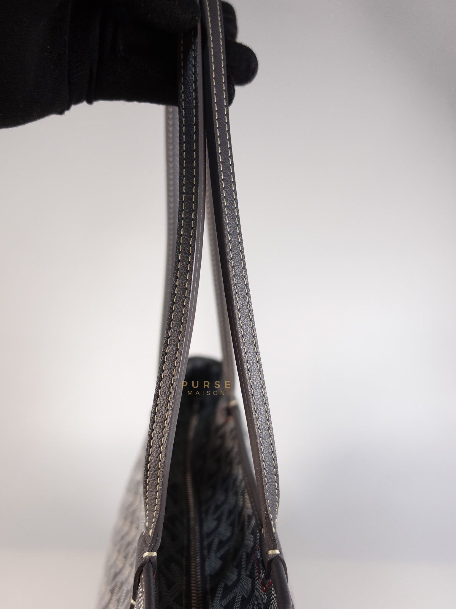 Artois MM Tote Bag in Gray Goyardine Canvas | Purse Maison Luxury Bags Shop