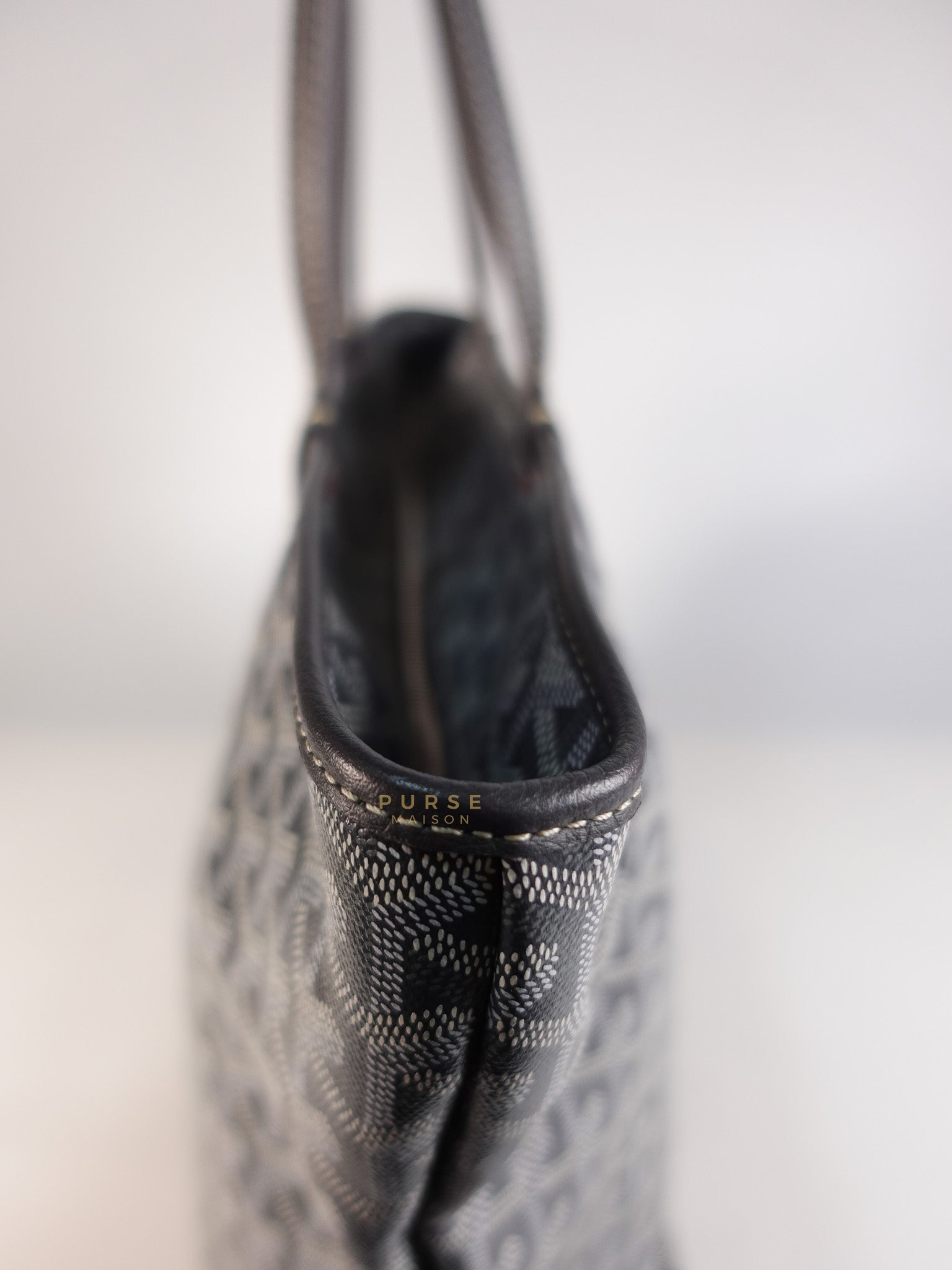 Artois MM Tote Bag in Gray Goyardine Canvas | Purse Maison Luxury Bags Shop