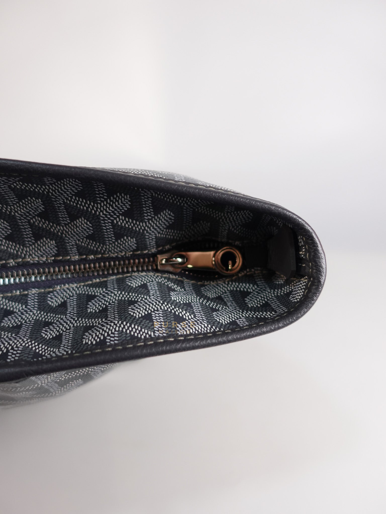 Artois MM Tote Bag in Gray Goyardine Canvas | Purse Maison Luxury Bags Shop