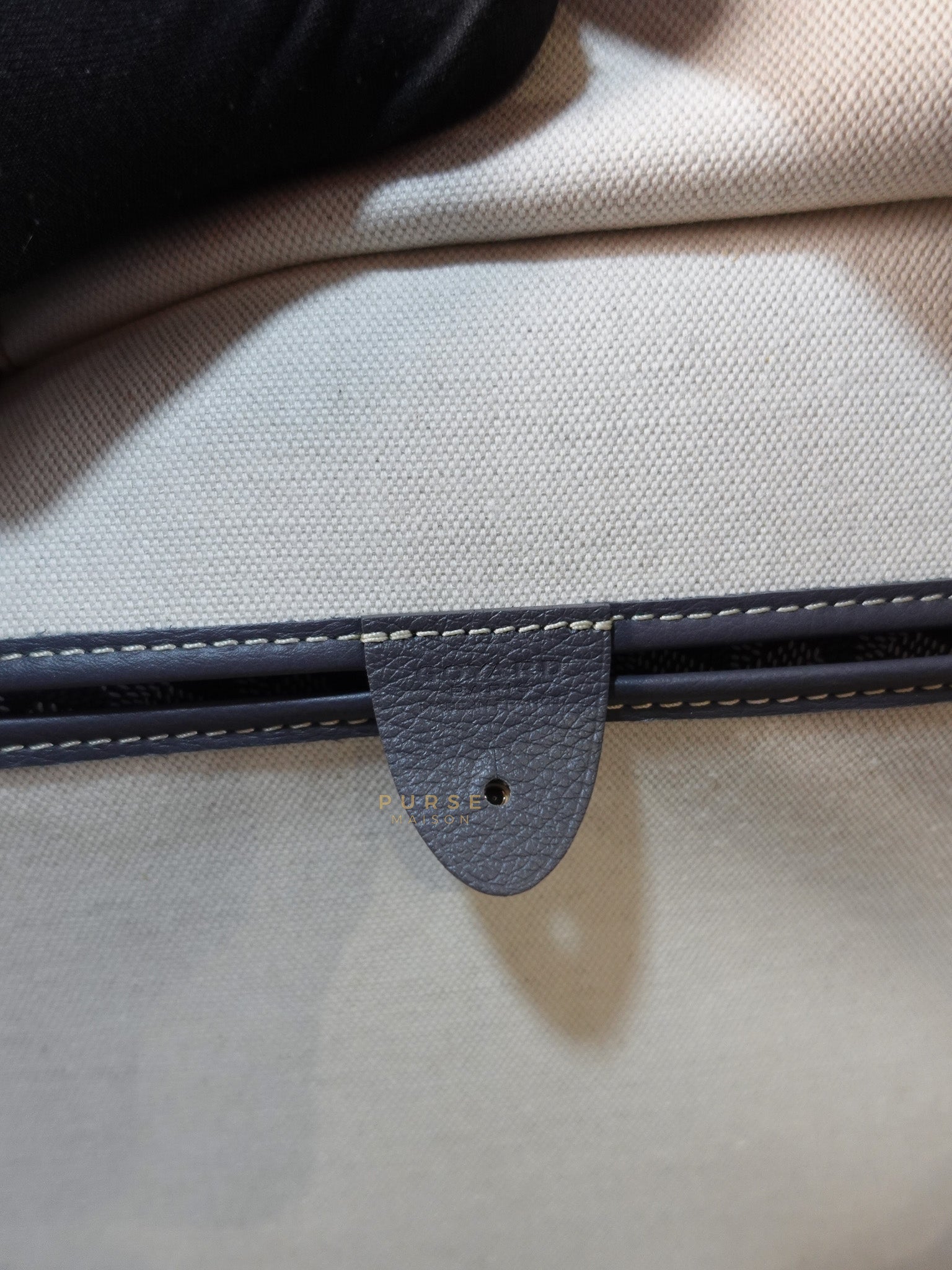 Artois MM Tote Bag in Gray Goyardine Canvas | Purse Maison Luxury Bags Shop