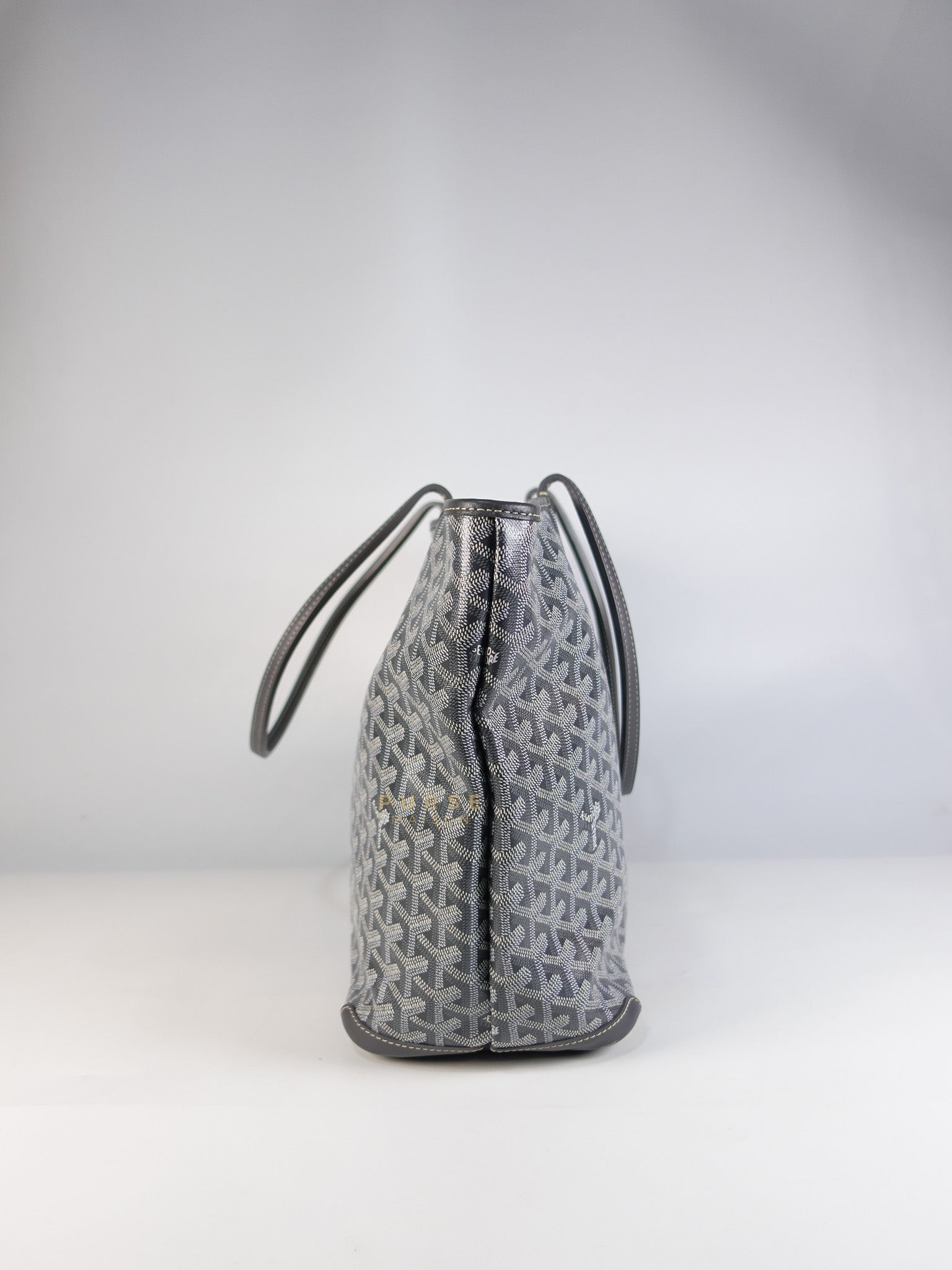 Artois MM Tote Bag in Gray Goyardine Canvas | Purse Maison Luxury Bags Shop