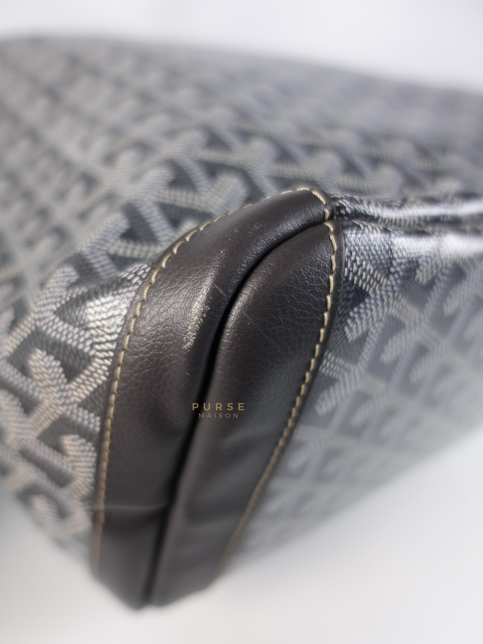 Artois MM Tote Bag in Gray Goyardine Canvas | Purse Maison Luxury Bags Shop
