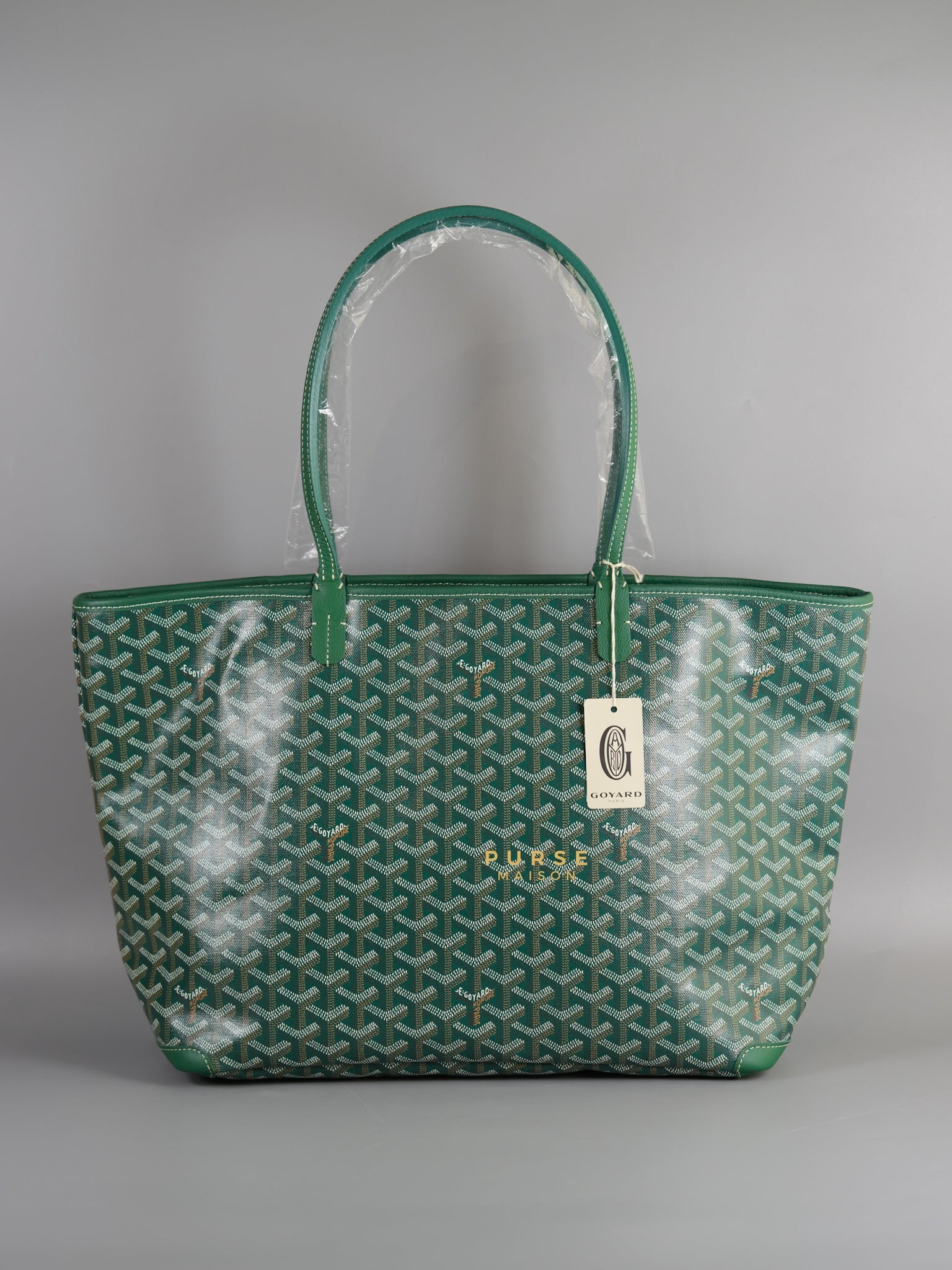 Artois MM Vert (Green) Tote Bag | Purse Maison Luxury Bags Shop