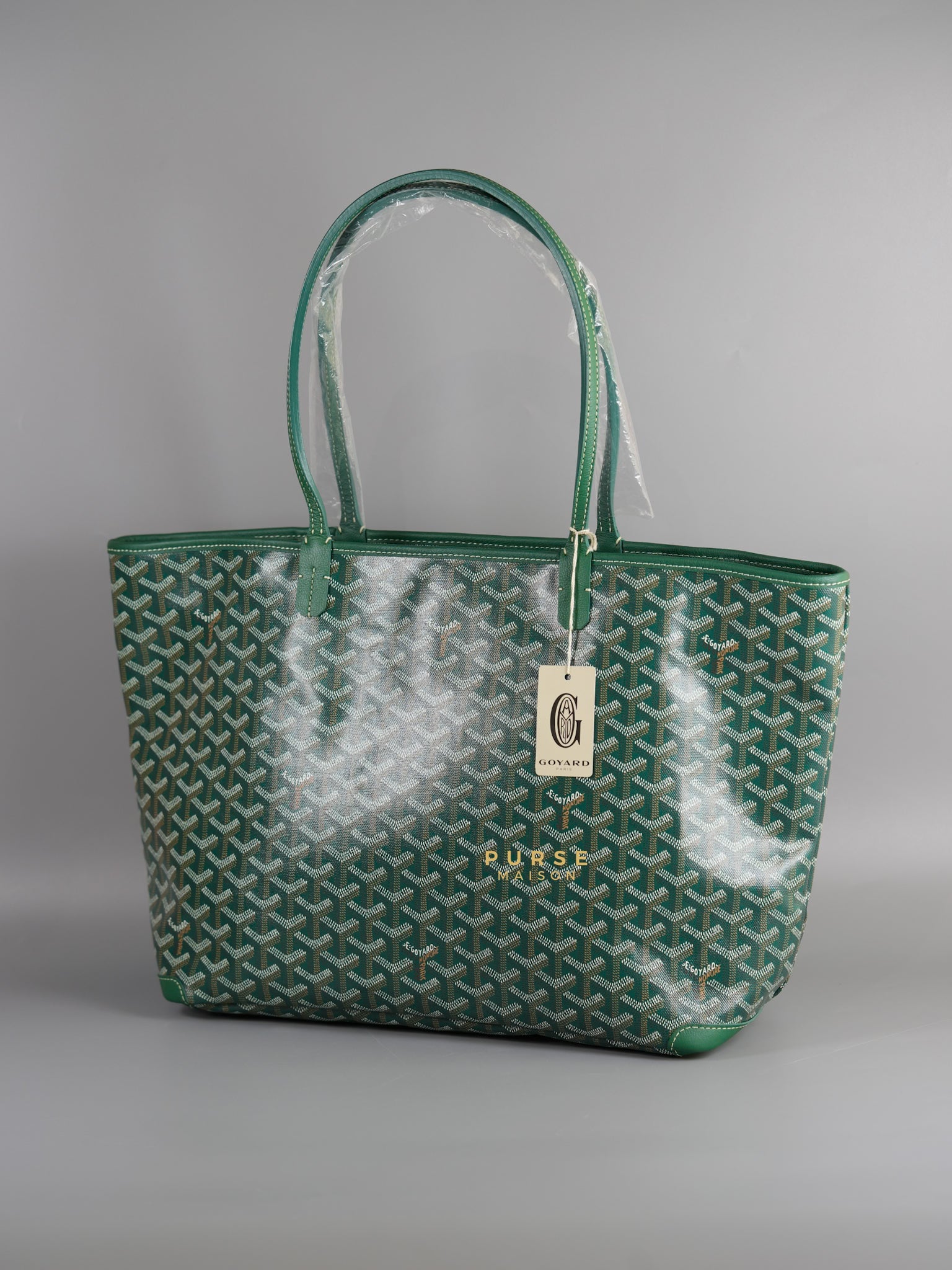 Artois MM Vert (Green) Tote Bag | Purse Maison Luxury Bags Shop