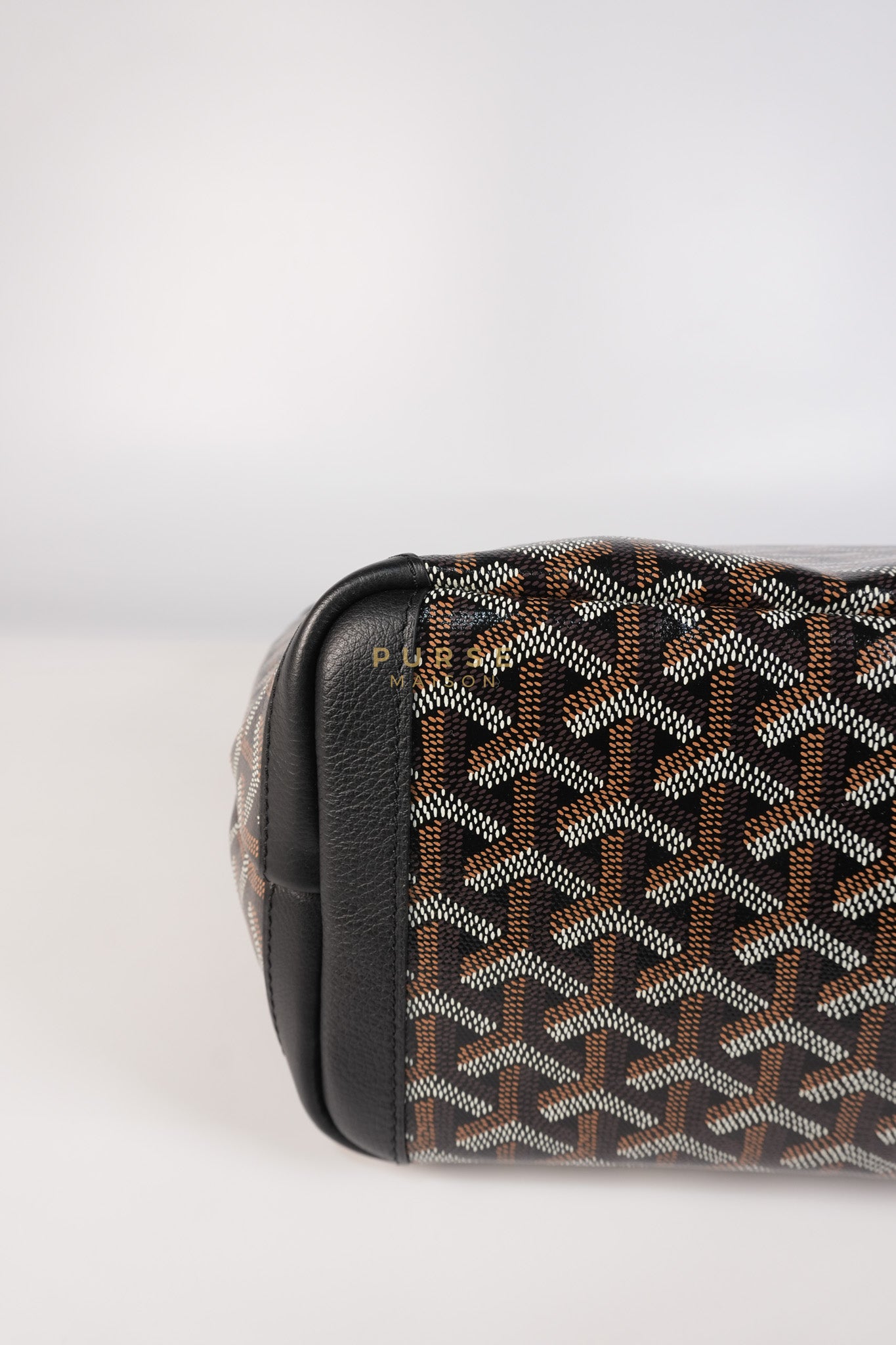 Artois PM Black in Goyardine Canvas | Purse Maison Luxury Bags Shop