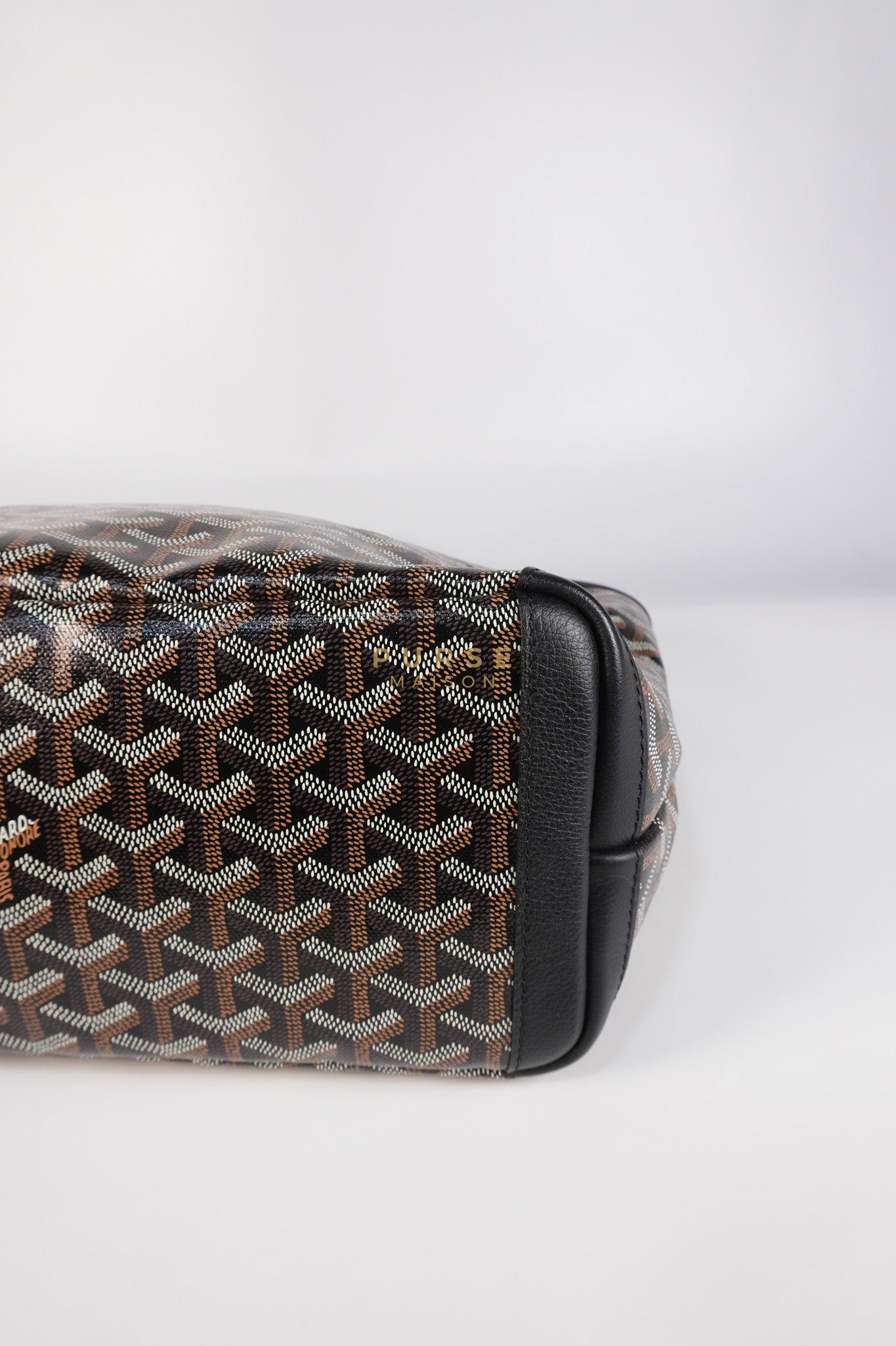 Artois PM Black in Goyardine Canvas | Purse Maison Luxury Bags Shop