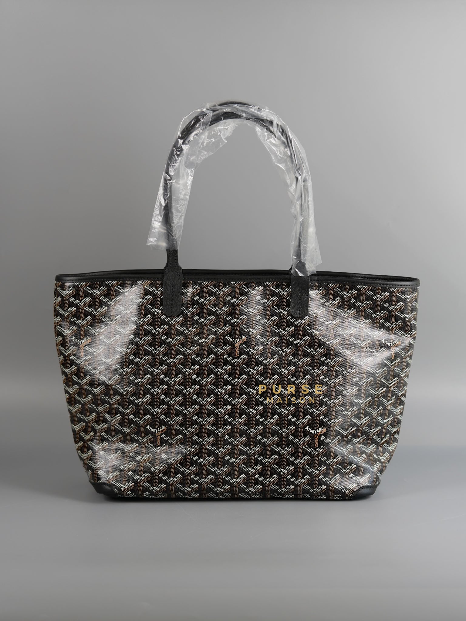 Artois PM Black (Noir) Tote Bag | Purse Maison Luxury Bags Shop