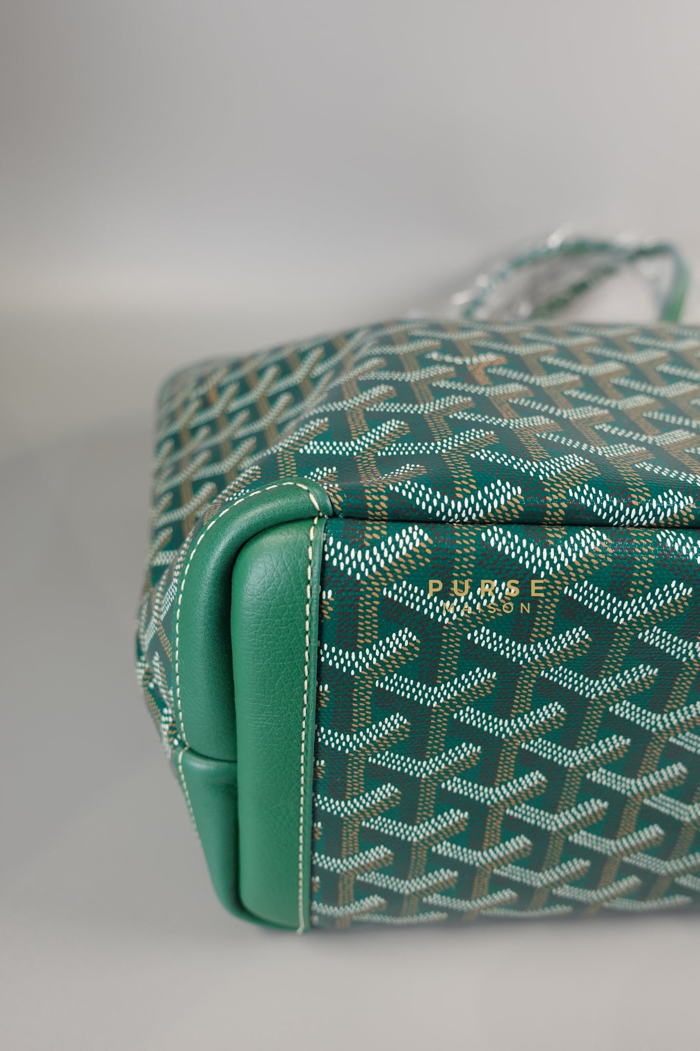 Artois PM Green (Vert) Tote Bag | Purse Maison Luxury Bags Shop