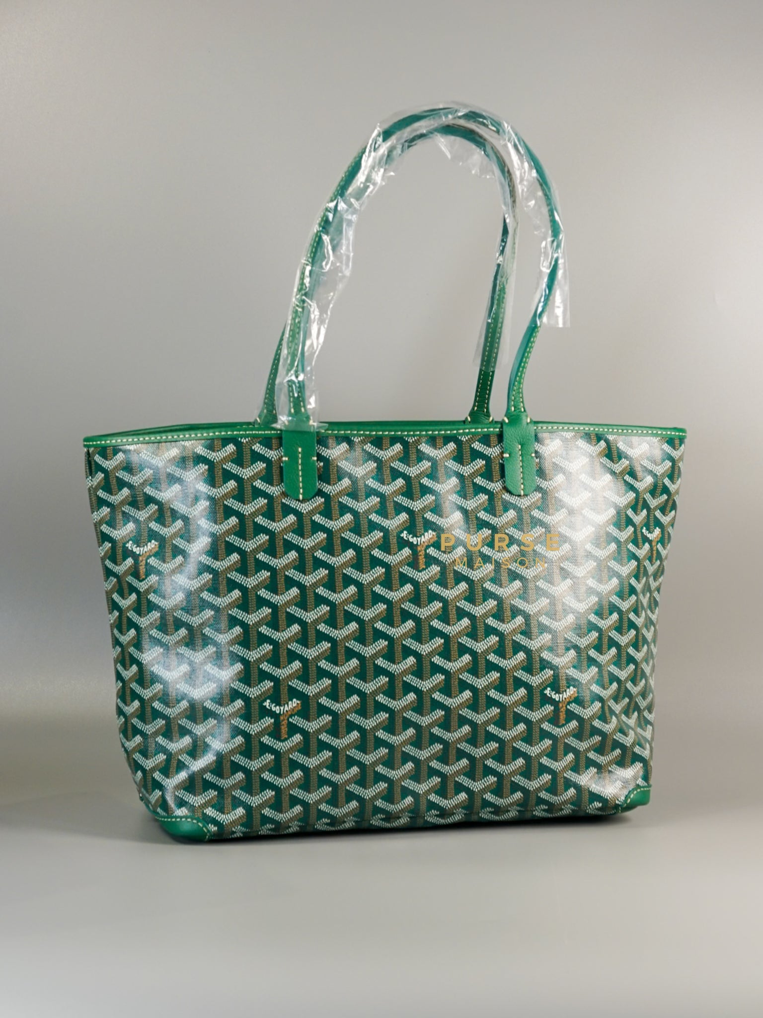 Artois PM Green (Vert) Tote Bag | Purse Maison Luxury Bags Shop