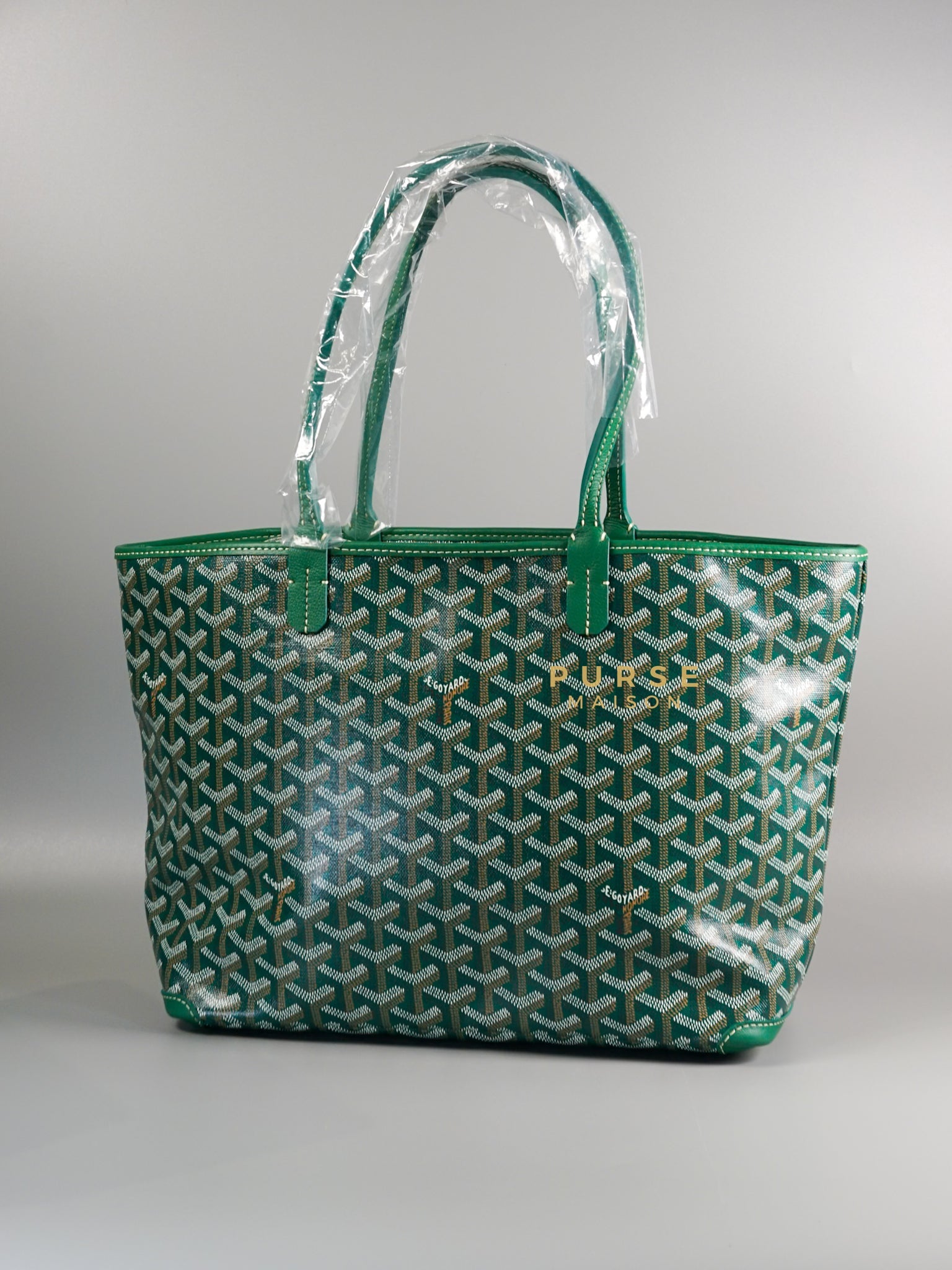 Artois PM Green (Vert) Tote Bag | Purse Maison Luxury Bags Shop