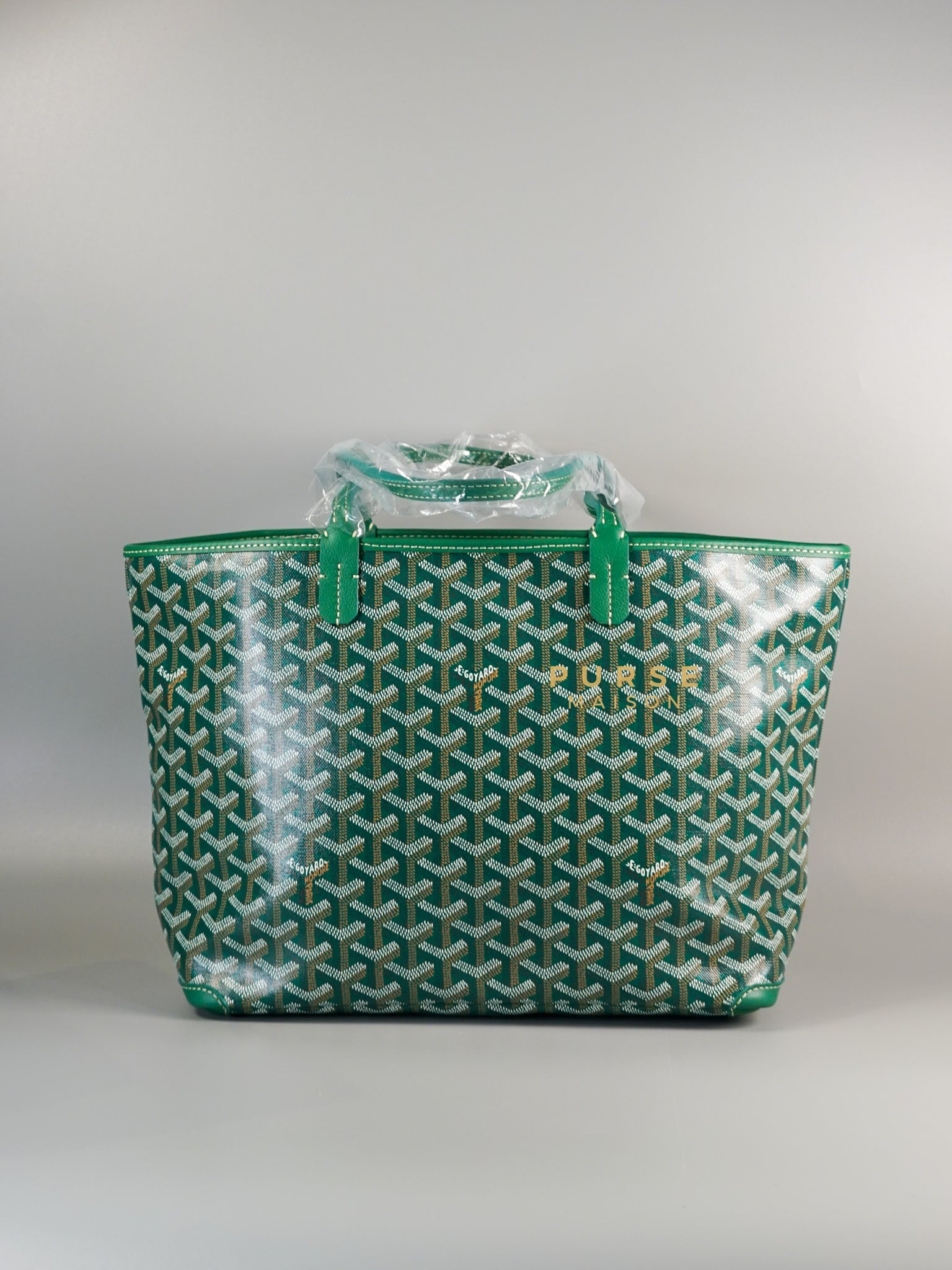 Artois PM Green (Vert) Tote Bag | Purse Maison Luxury Bags Shop