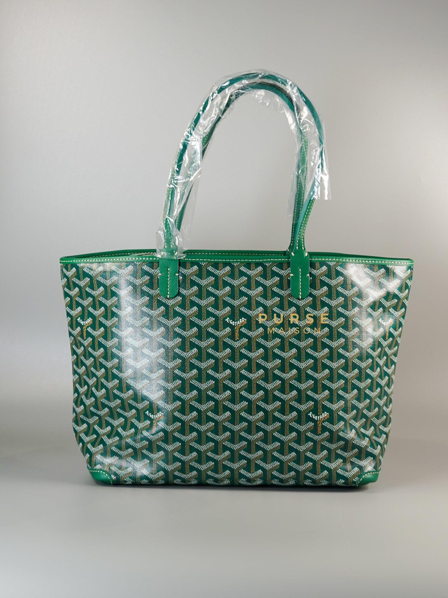 Artois PM Green (Vert) Tote Bag | Purse Maison Luxury Bags Shop