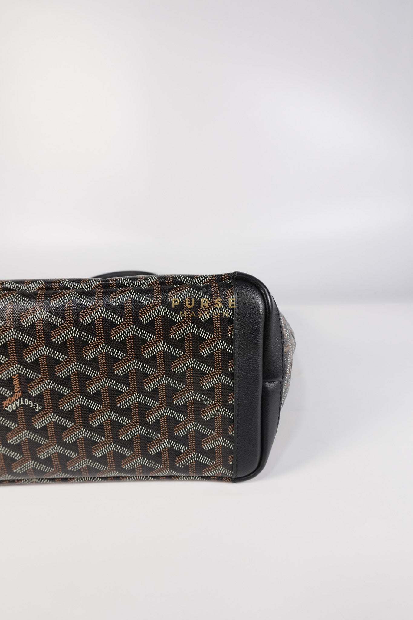 Artois PM in Black Goyardine Canvas | Purse Maison Luxury Bags Shop