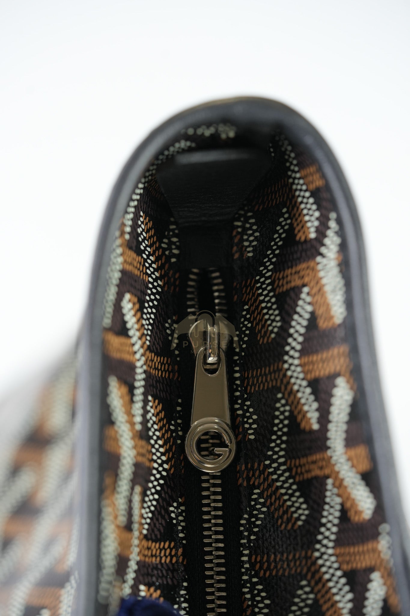 Artois PM in Black Goyardine Canvas | Purse Maison Luxury Bags Shop