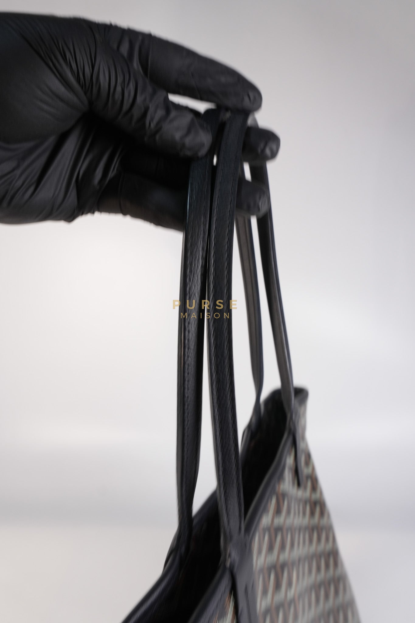 Artois PM in Black Goyardine Canvas | Purse Maison Luxury Bags Shop