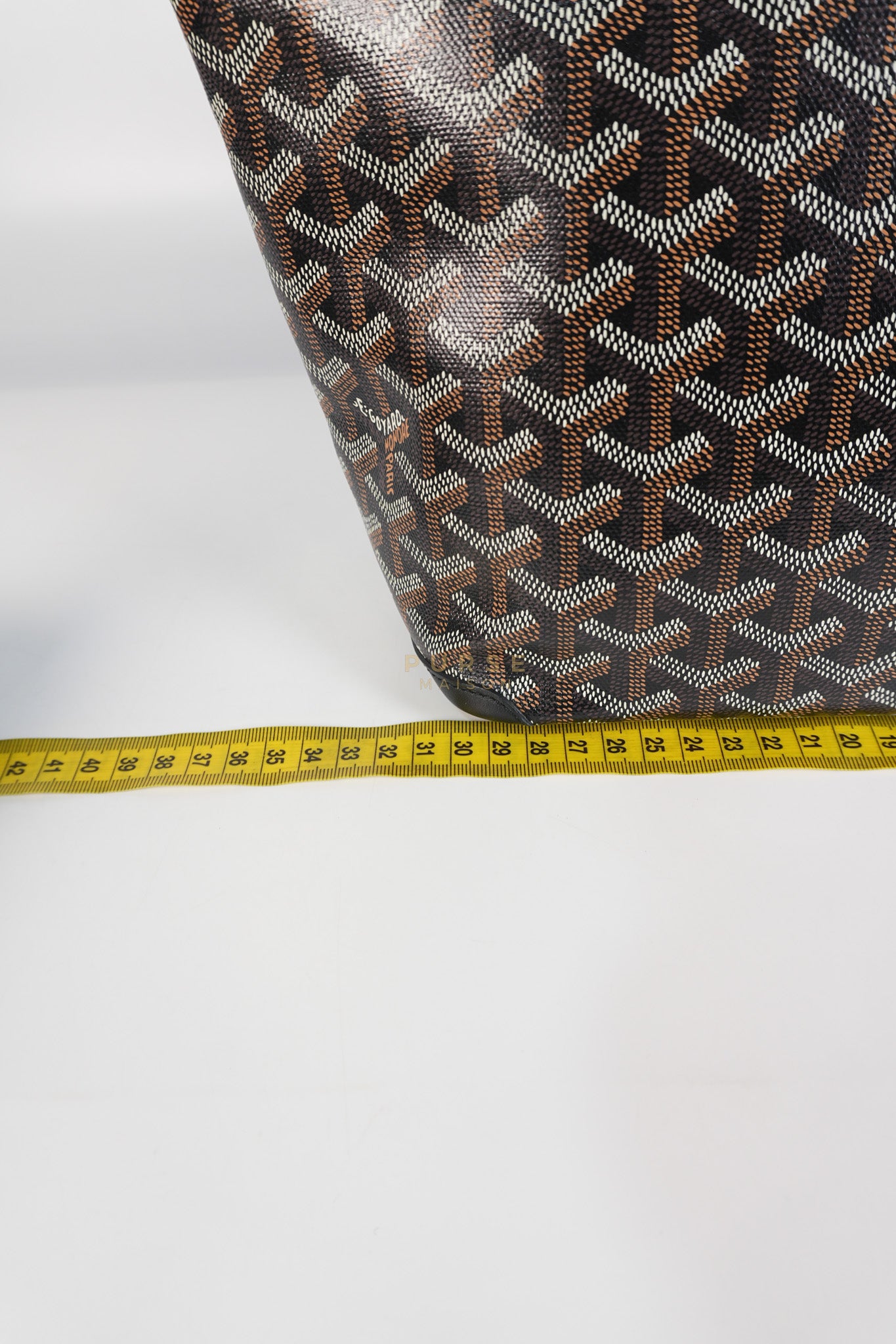 Artois PM in Black Goyardine Canvas | Purse Maison Luxury Bags Shop