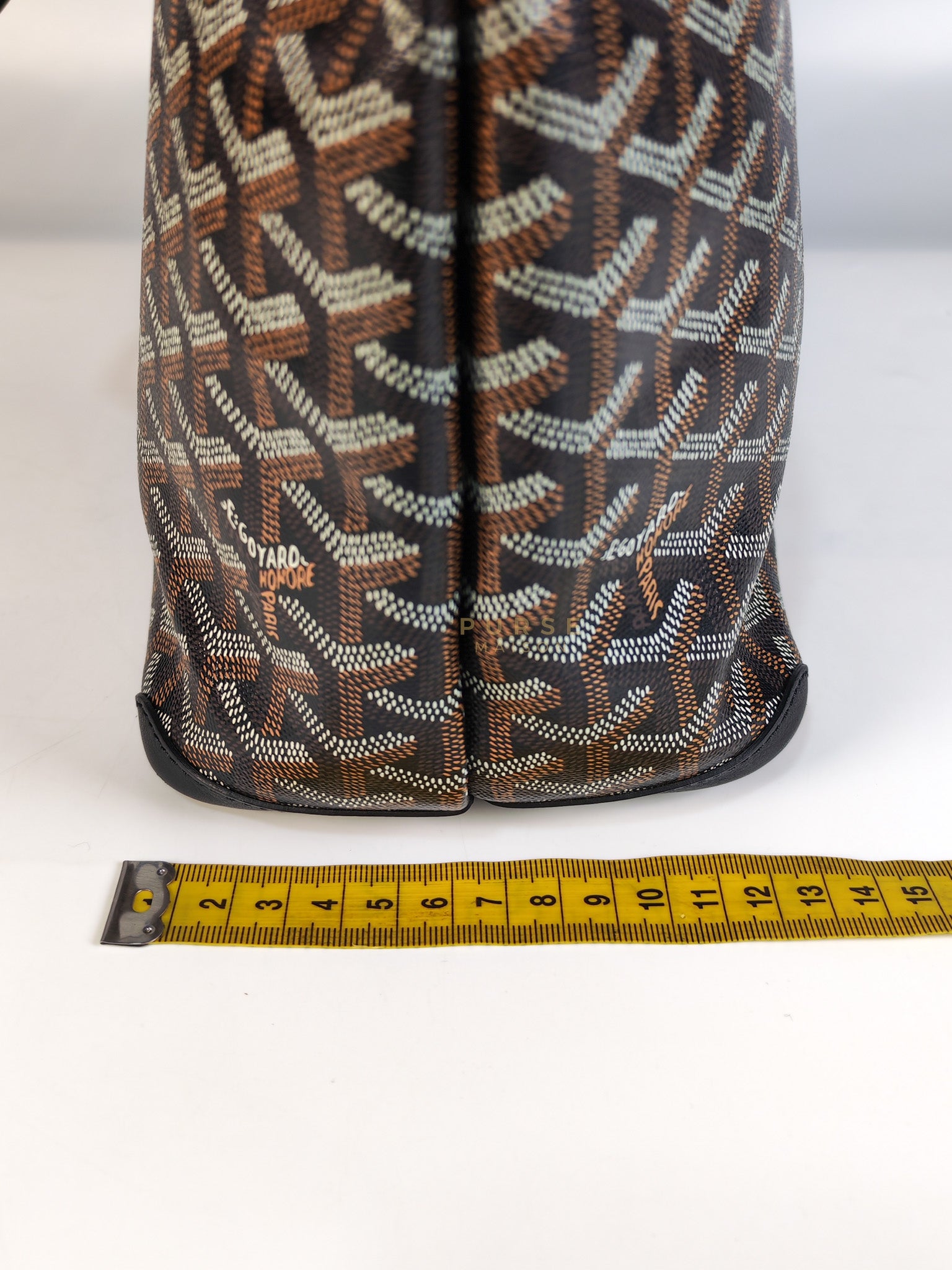 Artois PM in Black Goyardine Canvas | Purse Maison Luxury Bags Shop